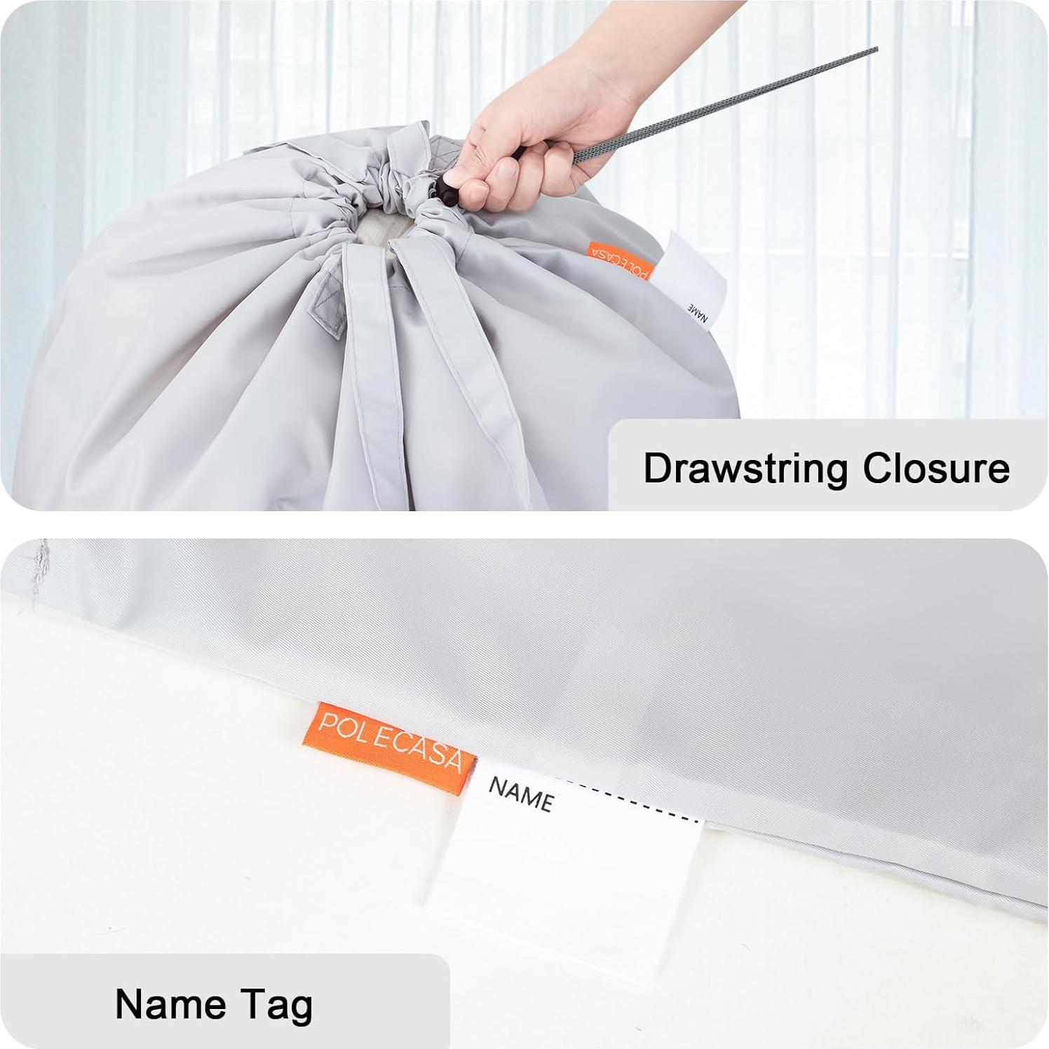 Bolsa de lavandería grande Polecasa 71x91 cm resistente al agua
