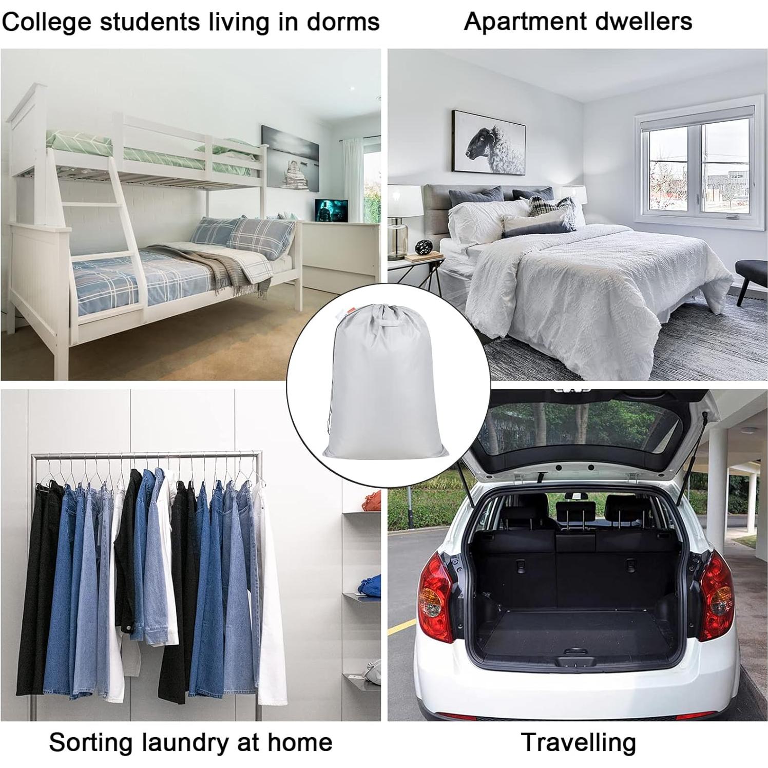 Bolsa de lavandería grande Polecasa 71x91 cm resistente al agua