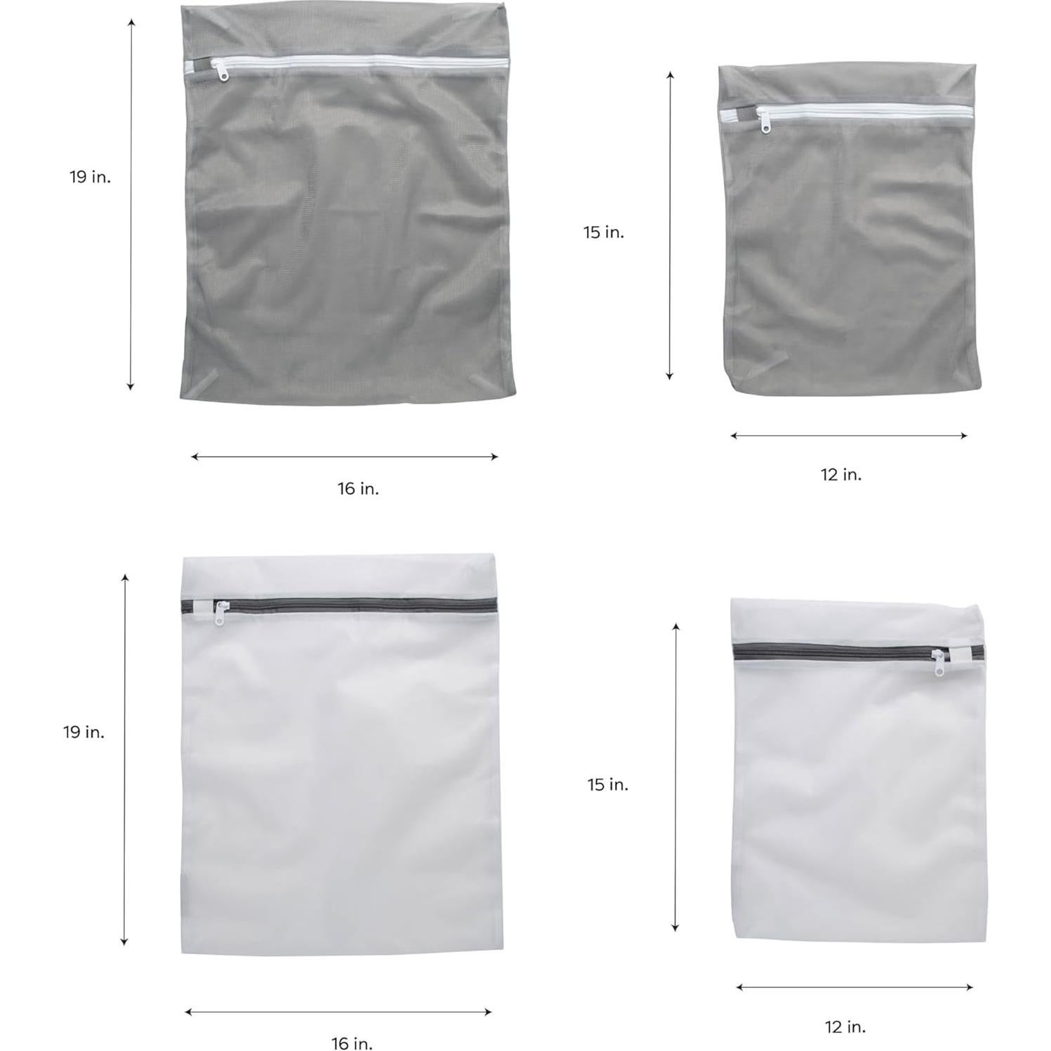 Juego de Bolsas de Lavado Woolite 4 Piezas Micro Malla