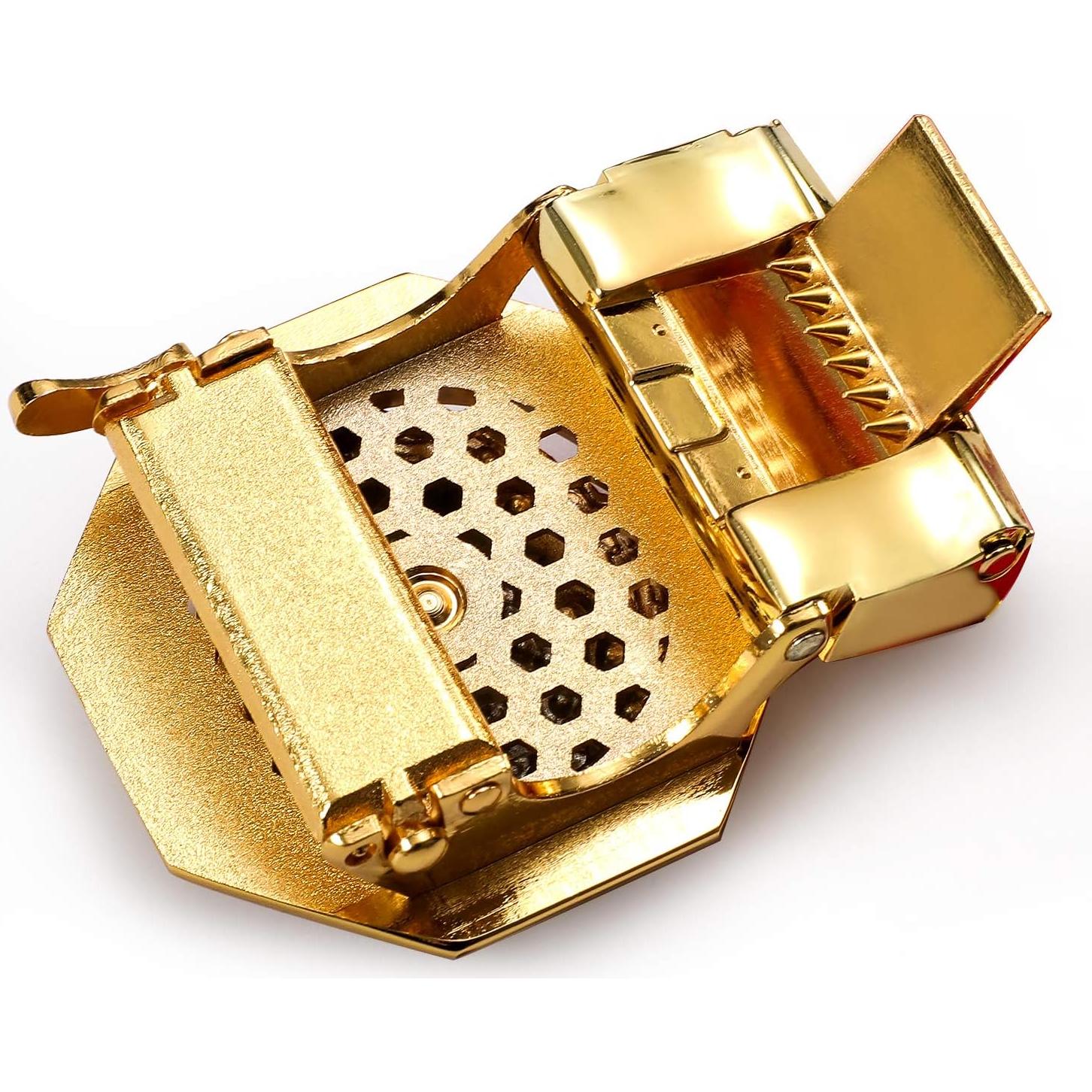 Cinturón de Ratchet Barry.Wang para Hombres Cuero 3.5cm