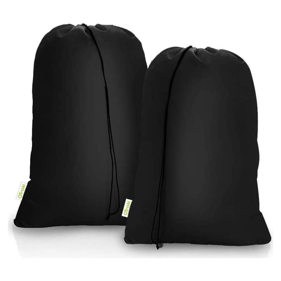 Paquete de 2 Bolsas de Lavandería OTraki 71x114cm Negro