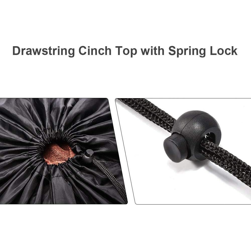 Paquete de 2 Bolsas de Lavandería OTraki 71x114cm Negro