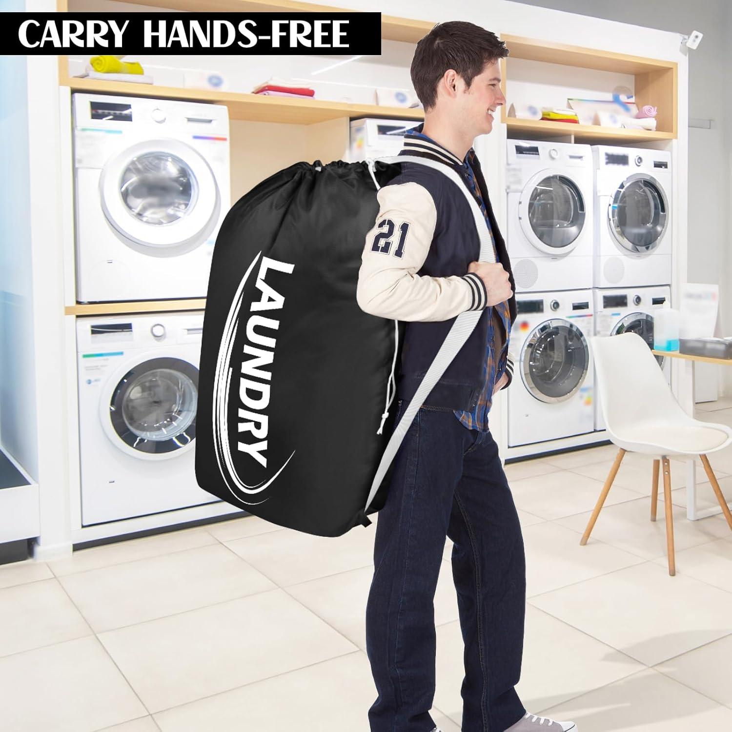 Bolsa de Lavandería XL Sylfairy 2 Piezas Resistente Plegable