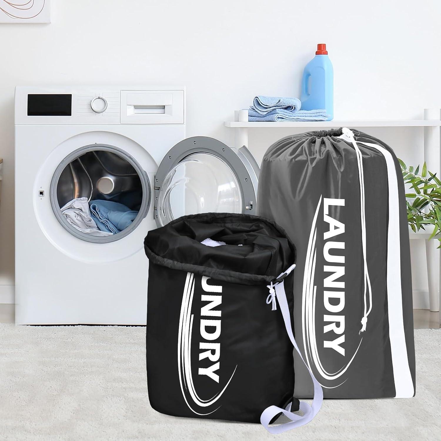 Bolsa de Lavandería XL Sylfairy 2 Piezas Resistente Plegable