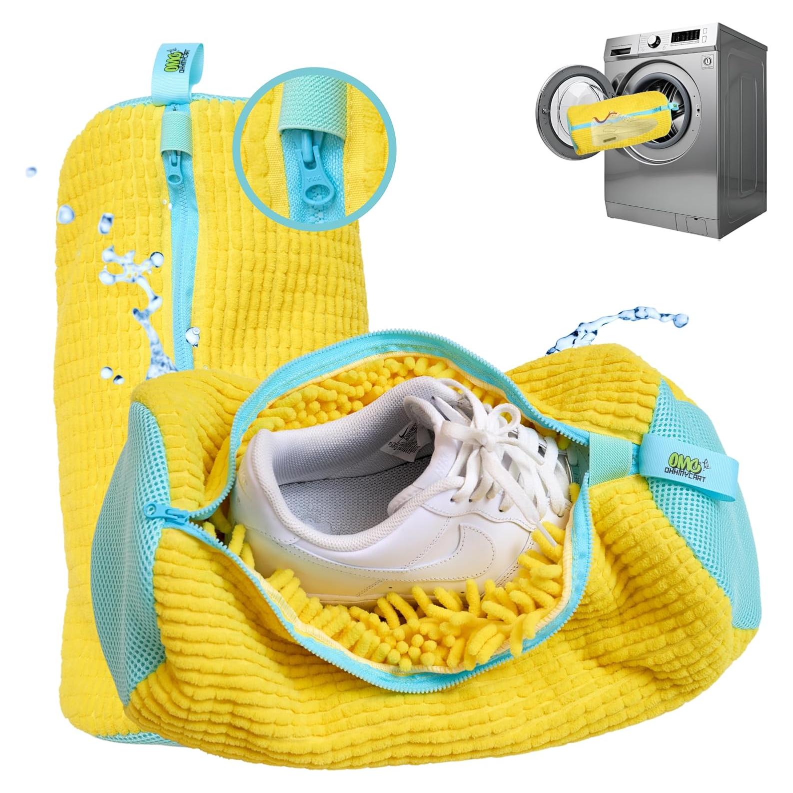 Bolsa de Lavado de Zapatos Ohhmycart 2 Piezas Microfibra