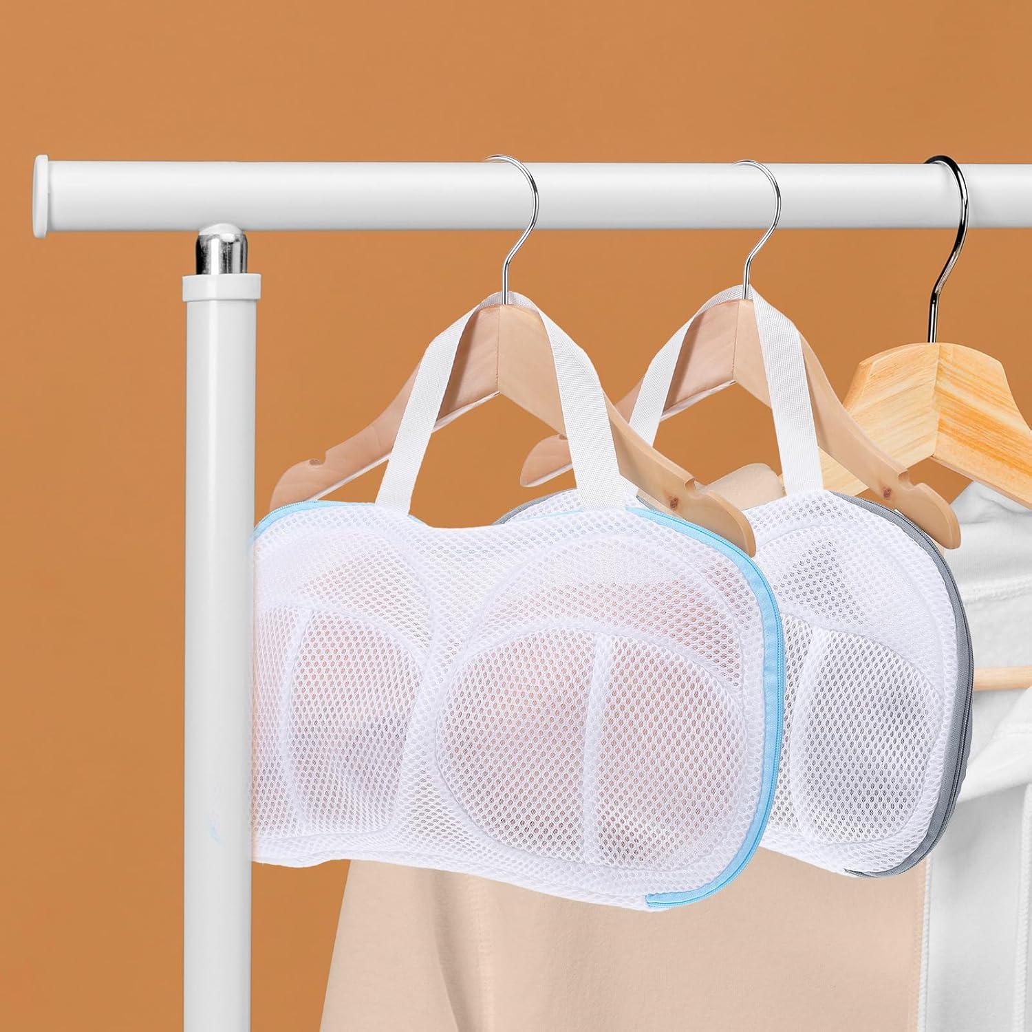 Bolsas para Sujetadores XLIUAX - 2 Pcs, Lavado a Mano, 28.5x16.5cm