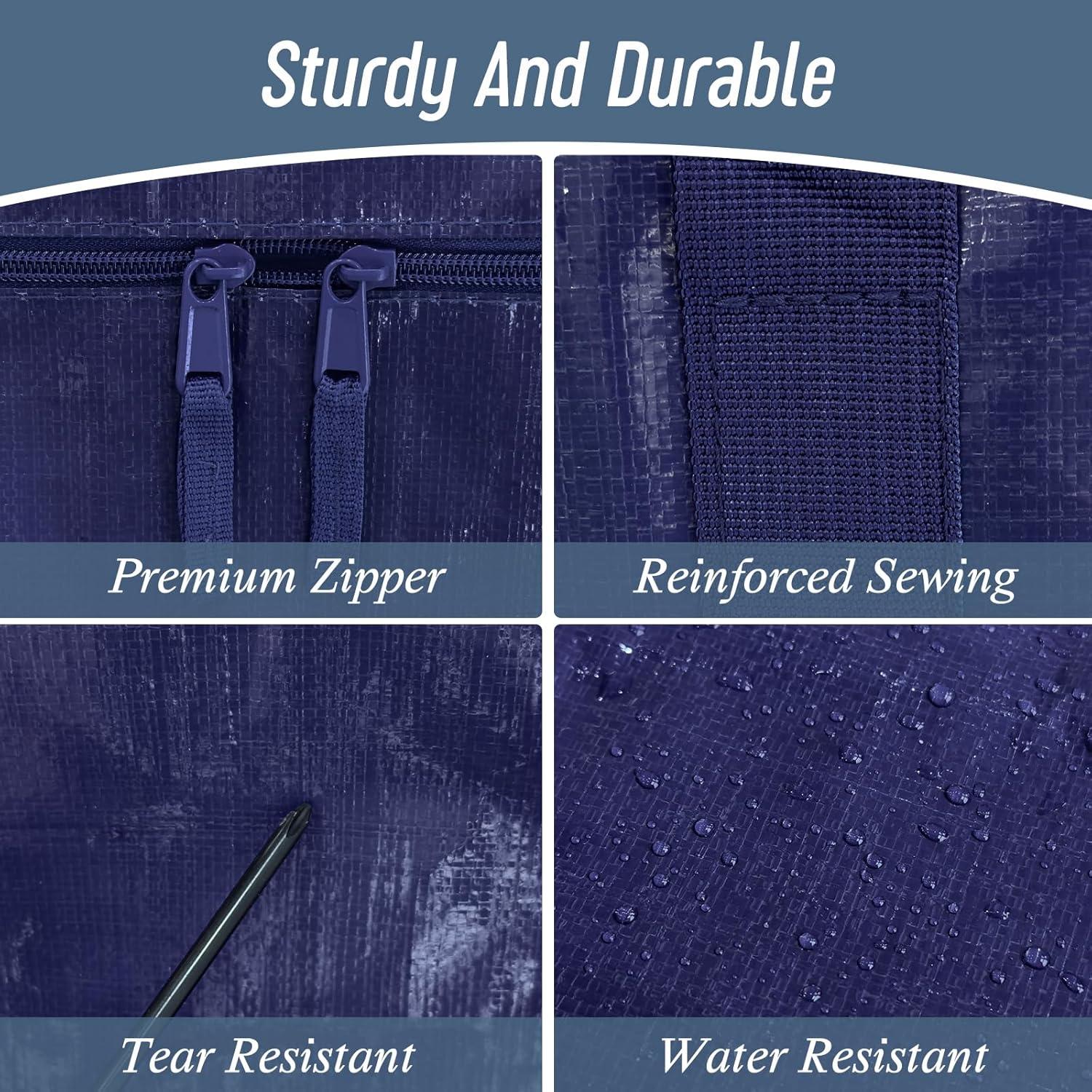 Paquete de 6 Bolsas de Mudanza Extra Resistentes FYGRIP