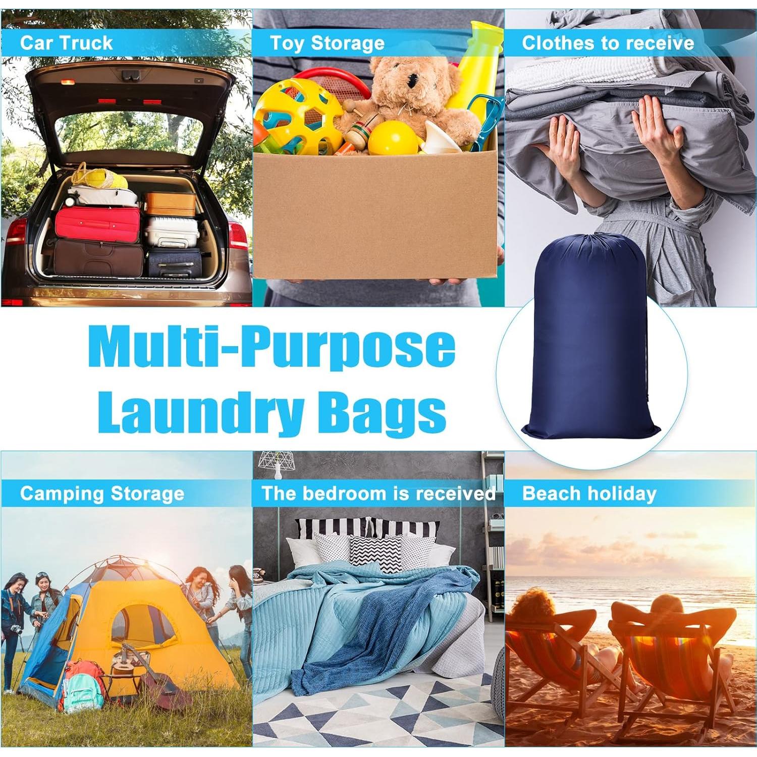 20 Bolsas de Lavandería Nuogo Grande 96x60cm Poliester