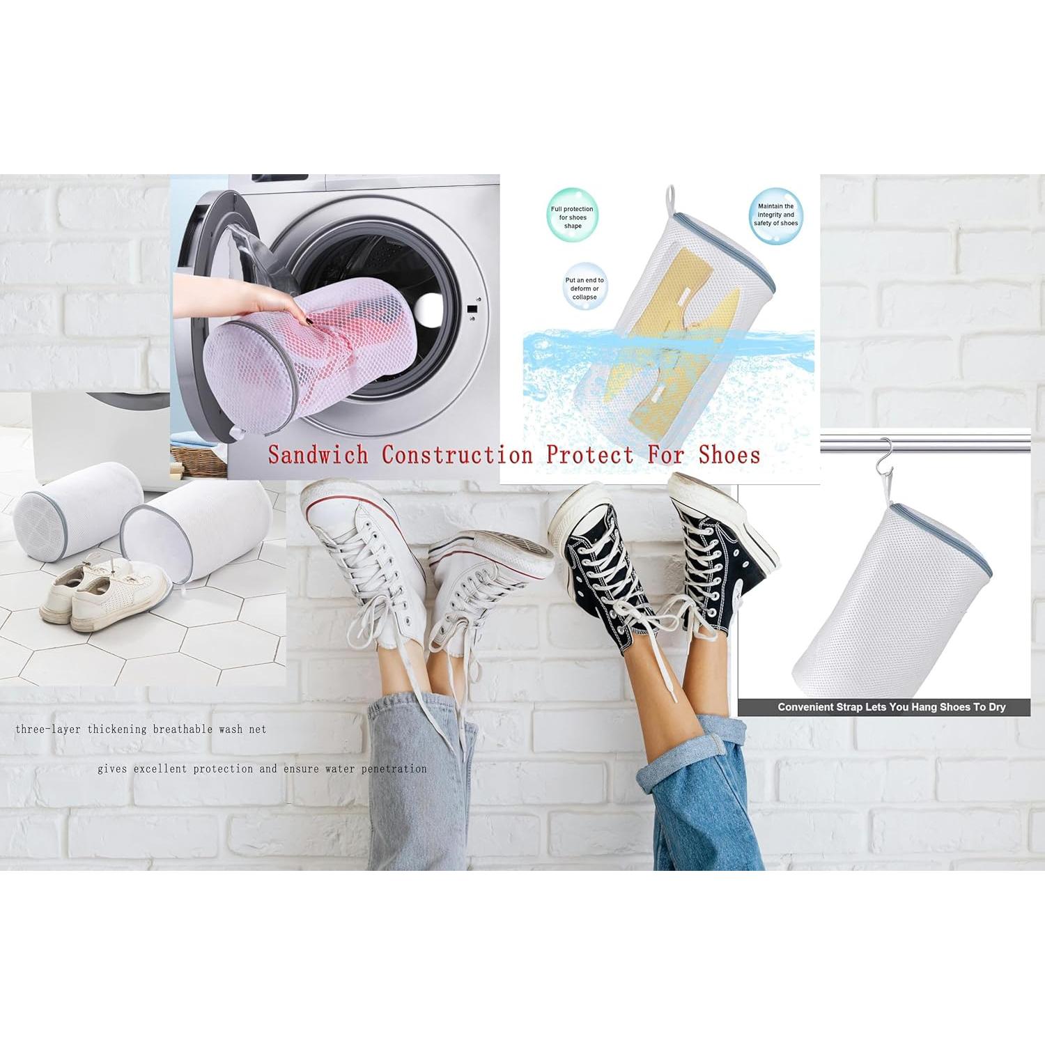 Juego de 6 bolsas de lavandería Genérica - Malla resistente