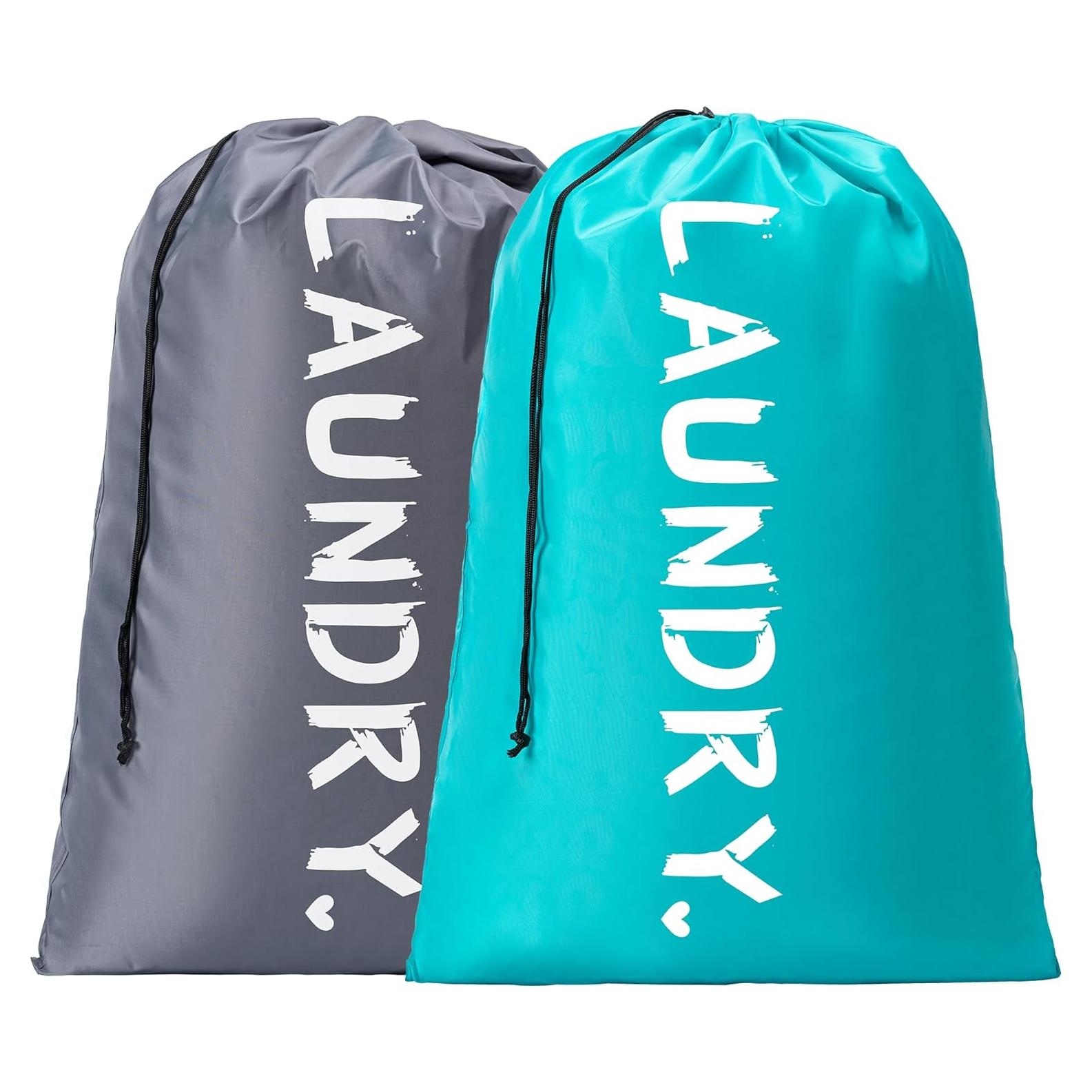 Bolsa de Lavandería de Viaje Aegero 61x91 cm - 2 Paquete