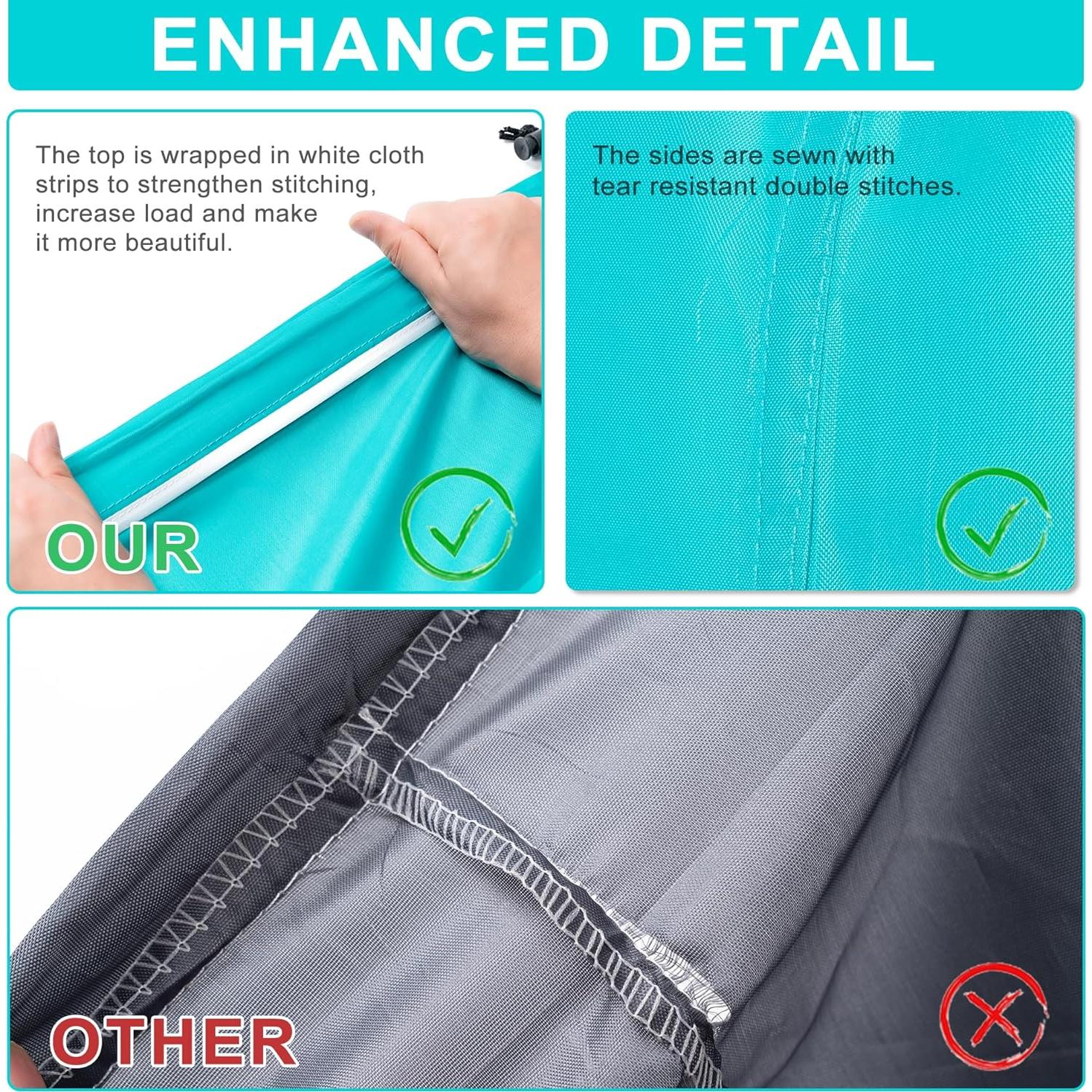 Bolsa de Lavandería de Viaje Aegero 61x91 cm - 2 Paquete