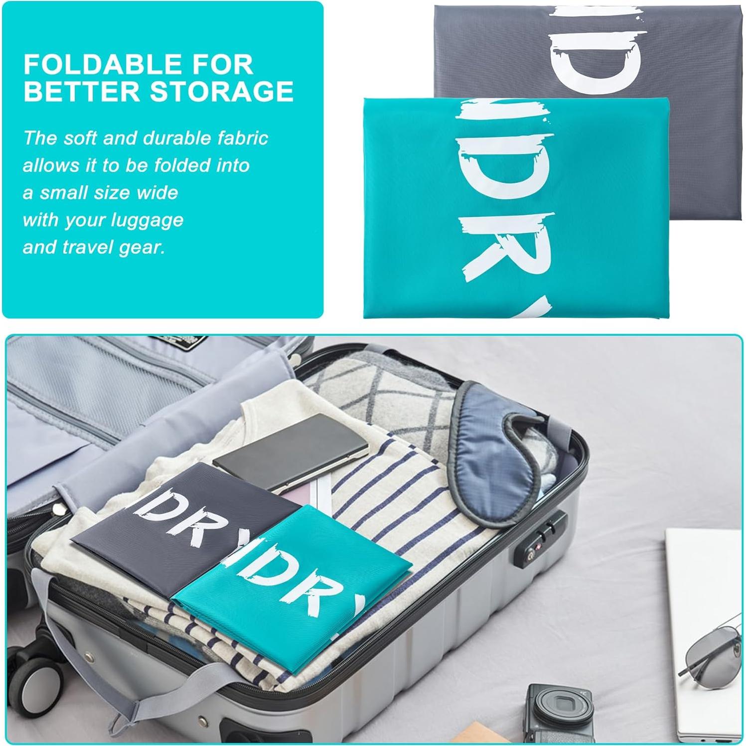 Bolsa de Lavandería de Viaje Aegero 61x91 cm - 2 Paquete