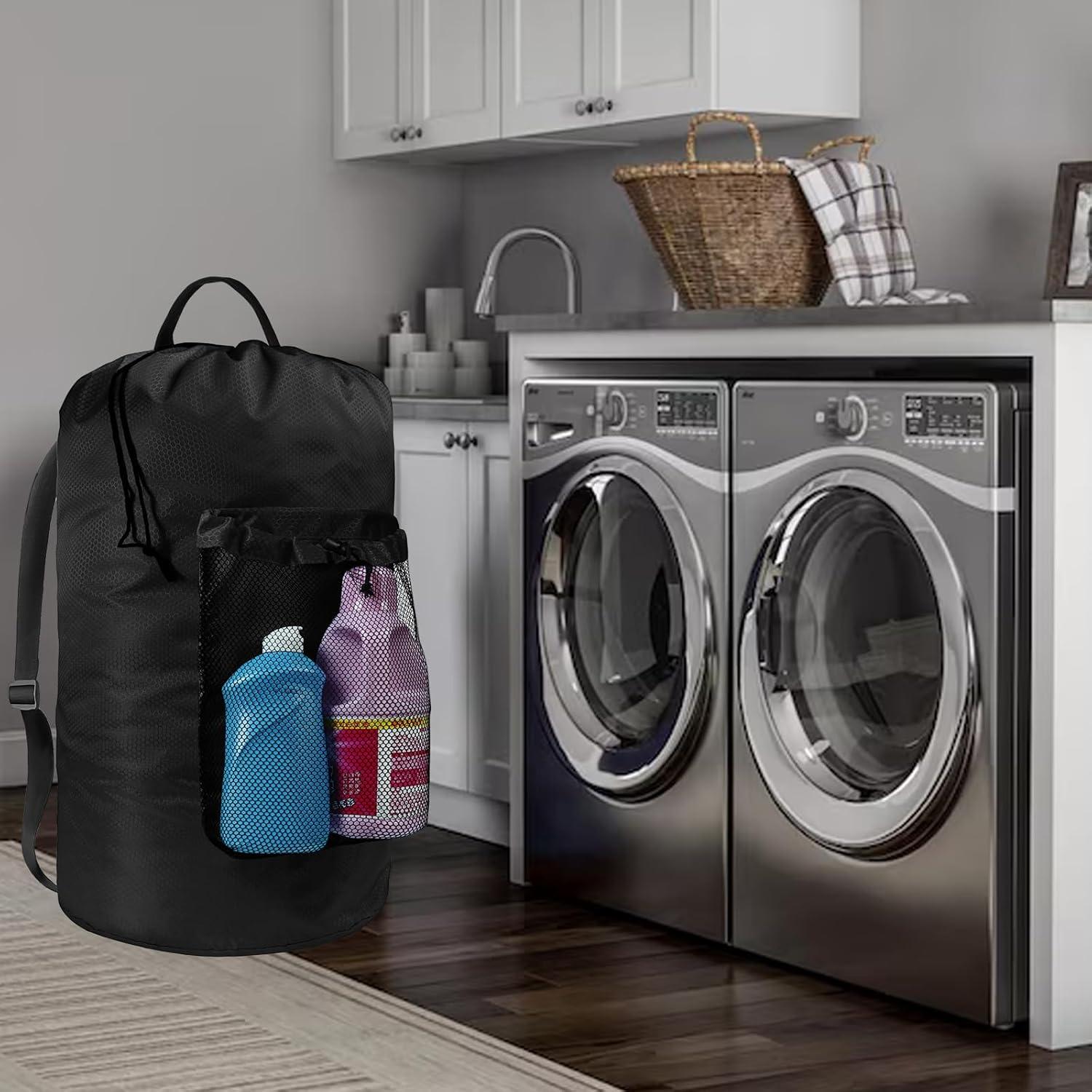 Mochila de Lavandería CATOTEL Grande Plegable 33x68.6cm Negra