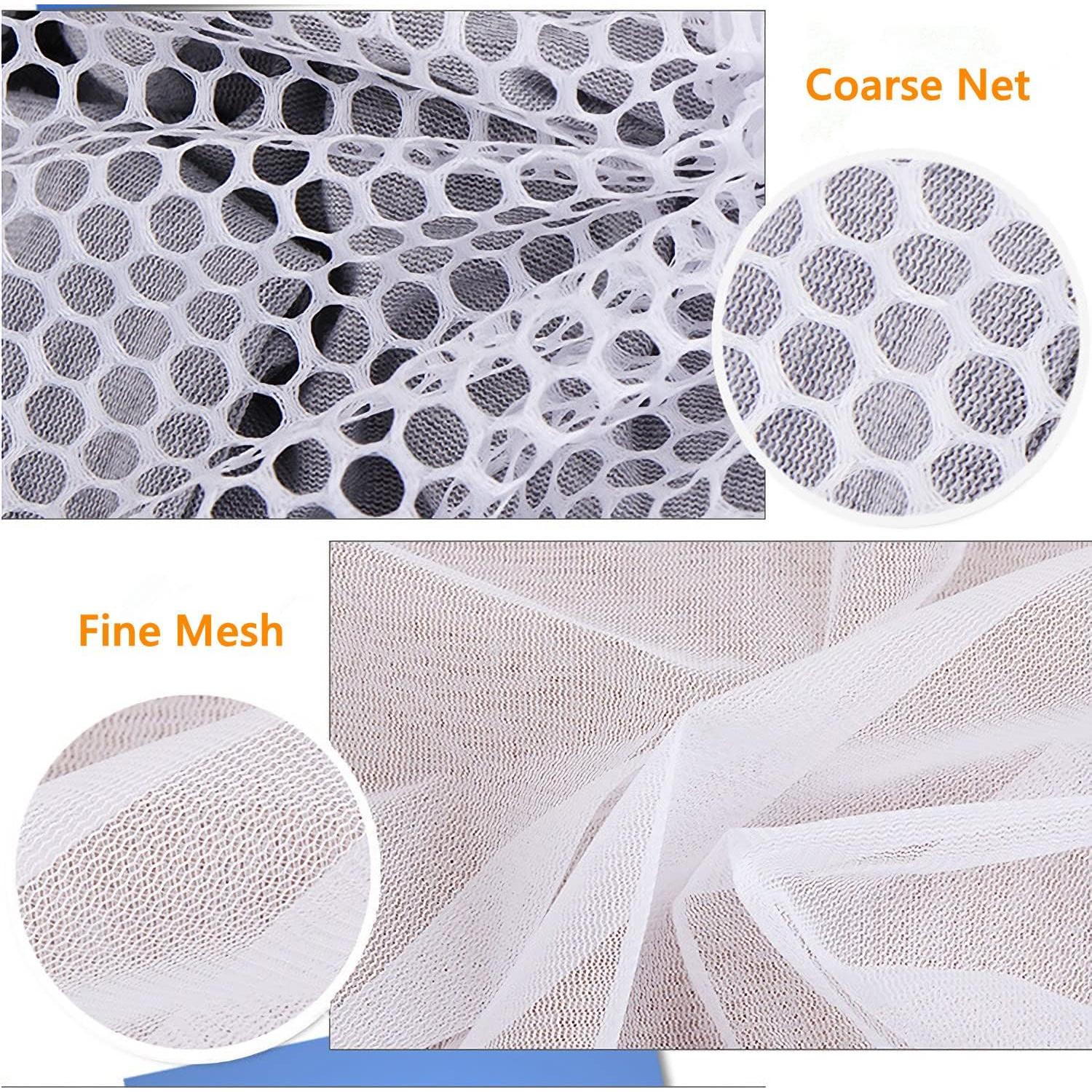 Bolsas de Lavandería ARZASGO, Paquete de 4, Duraderas, Blancas