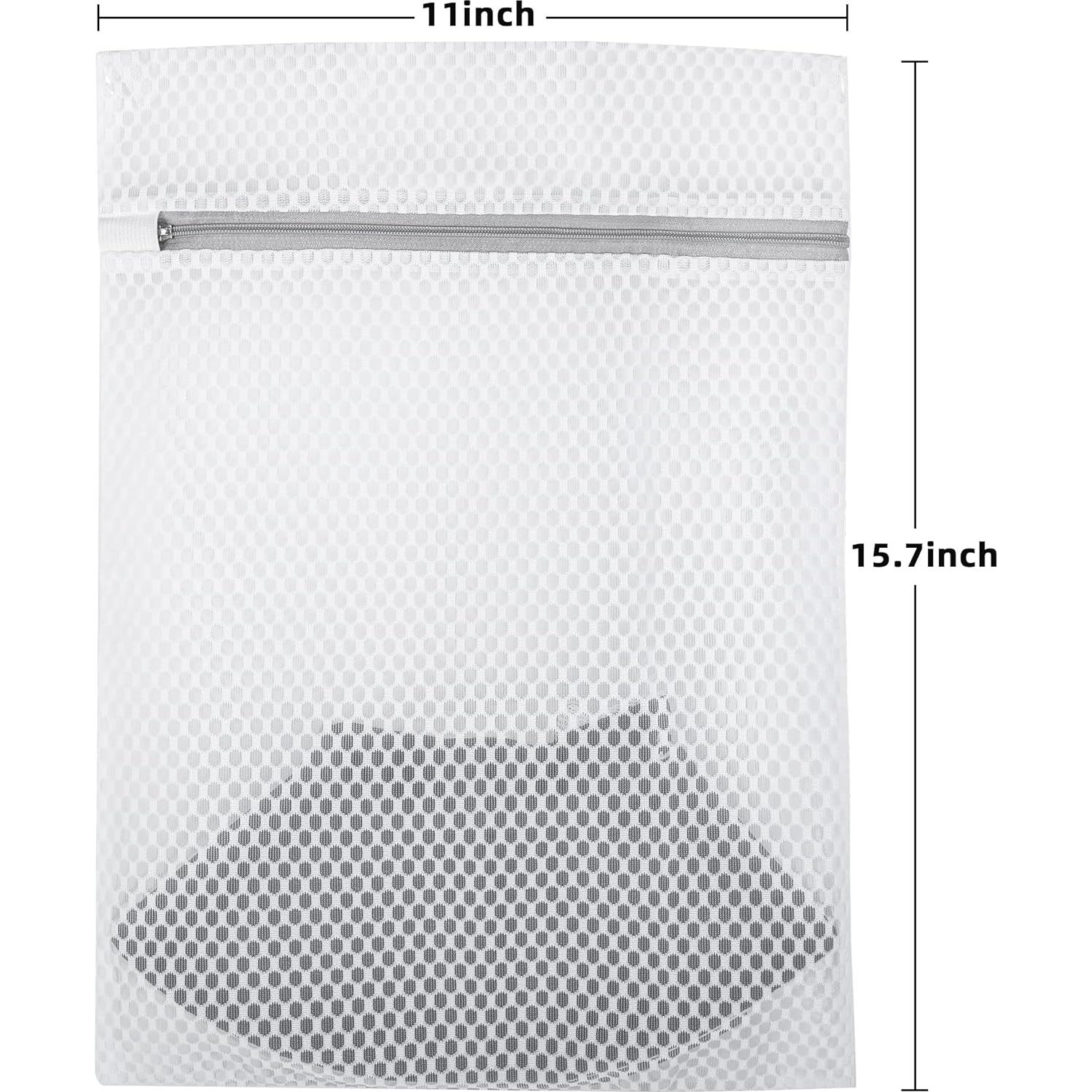 Bolsas de Lavandería DAIKOYE 4 Pcs Malla 30x40 cm para Delicados