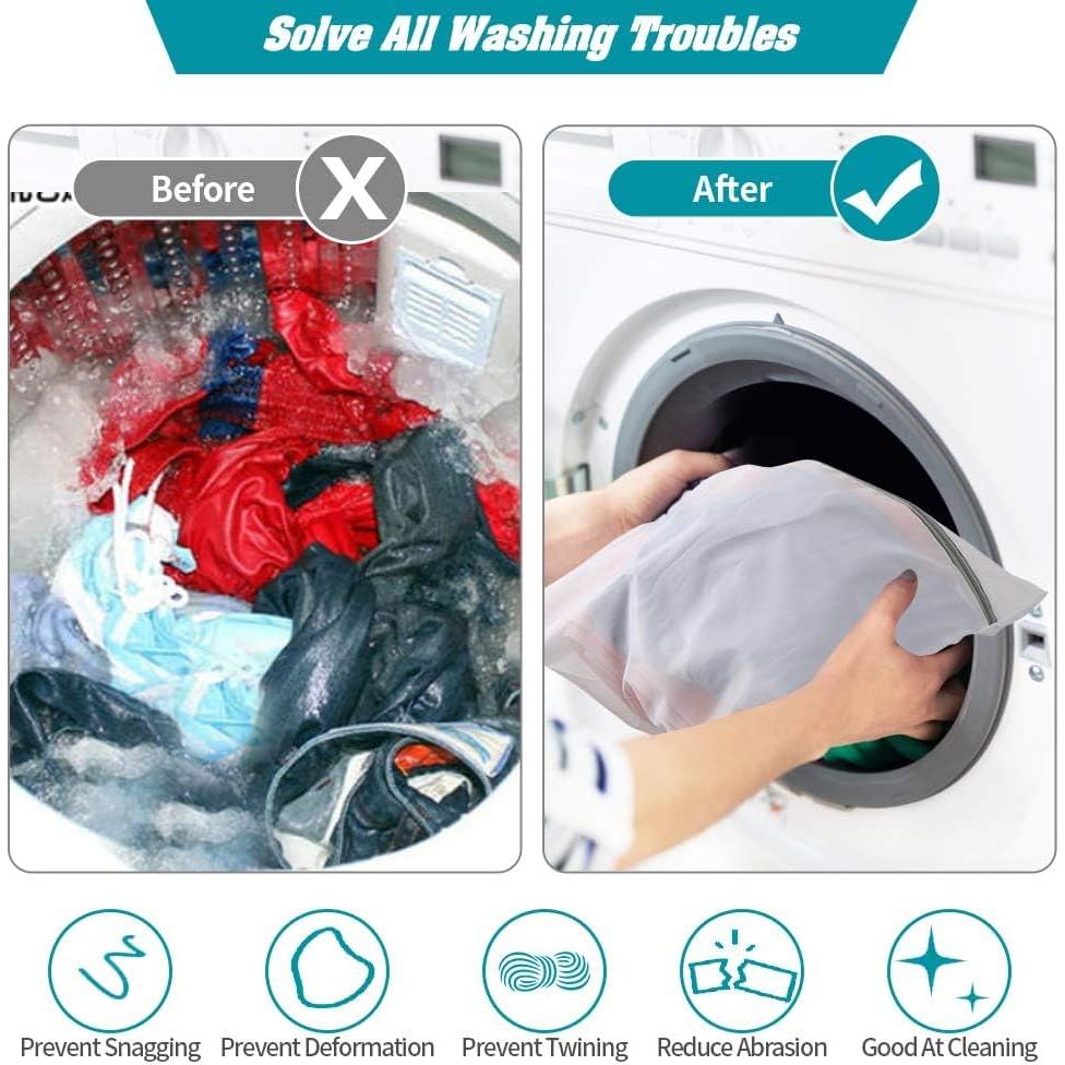 Bolsas de Lavandería Much Hotter - 1 Grande y 1 Mediana