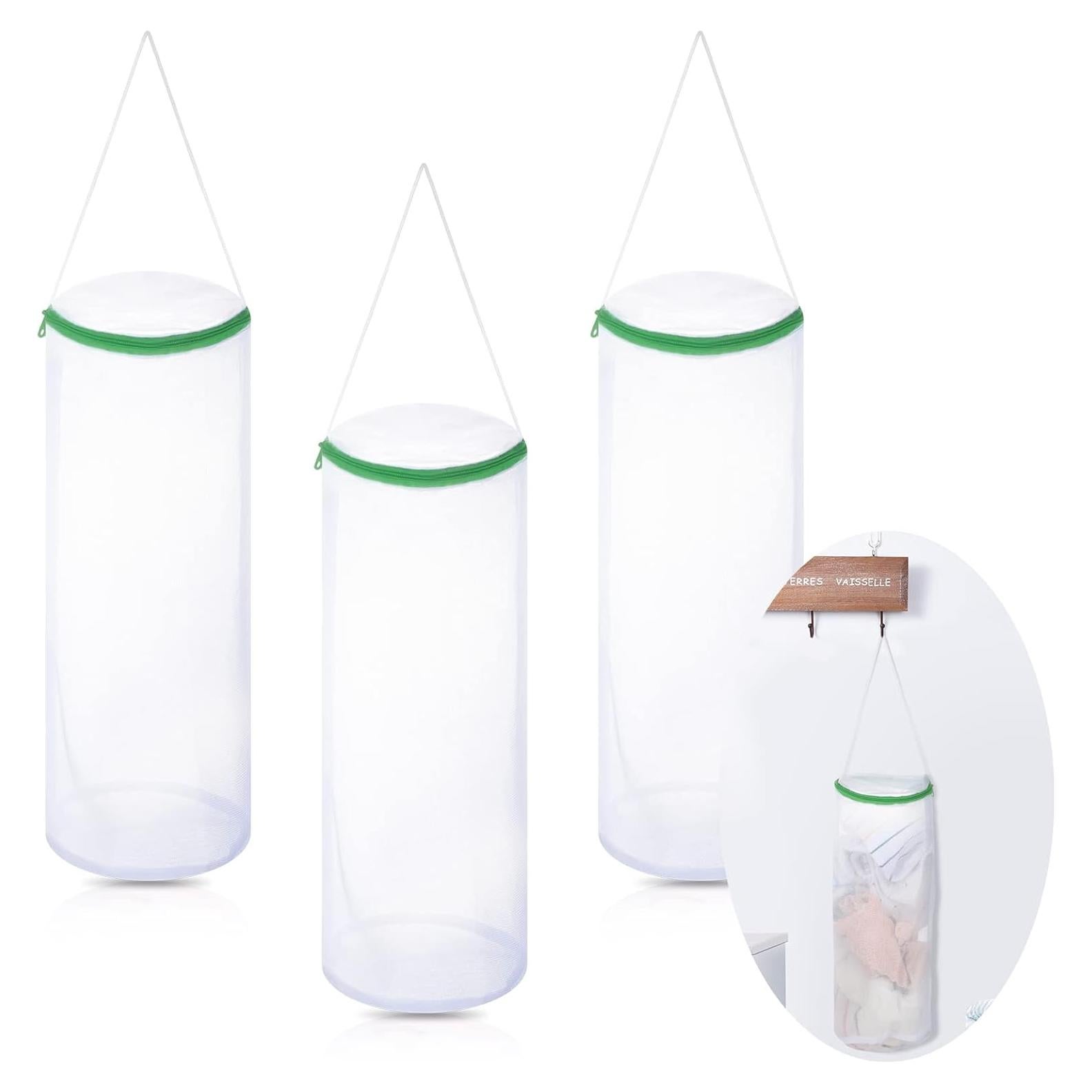 Bolsa de Lavandería Boao para Calcetines - 3 Piezas Malla