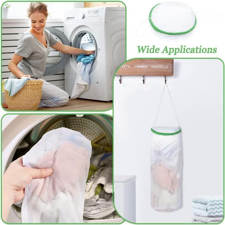 Bolsa de Lavandería Boao para Calcetines - 3 Piezas Malla