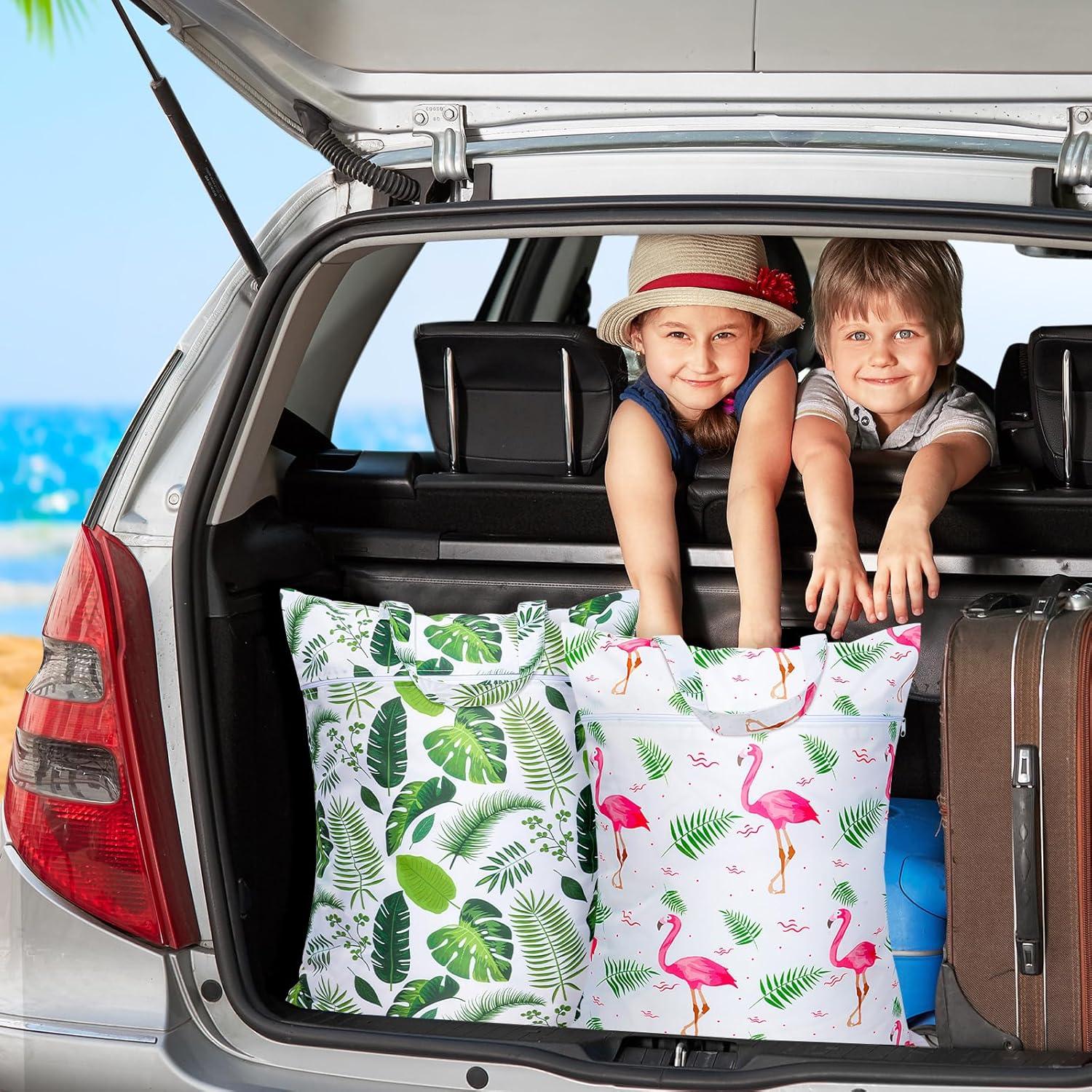 Bolsa de Lavandería Grande Nidoul Impermeable 2 Pcs 58x45 cm