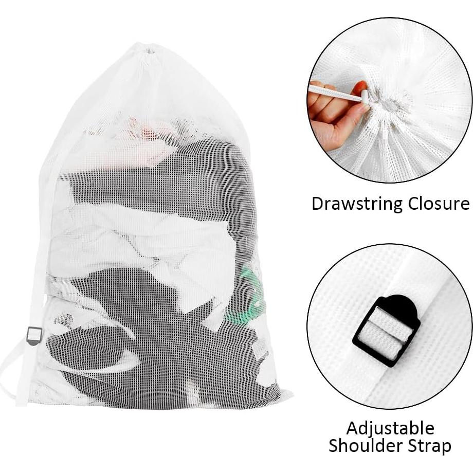 Bolsas de Lavandería de Malla Dalykate 60x90 cm 3 Piezas