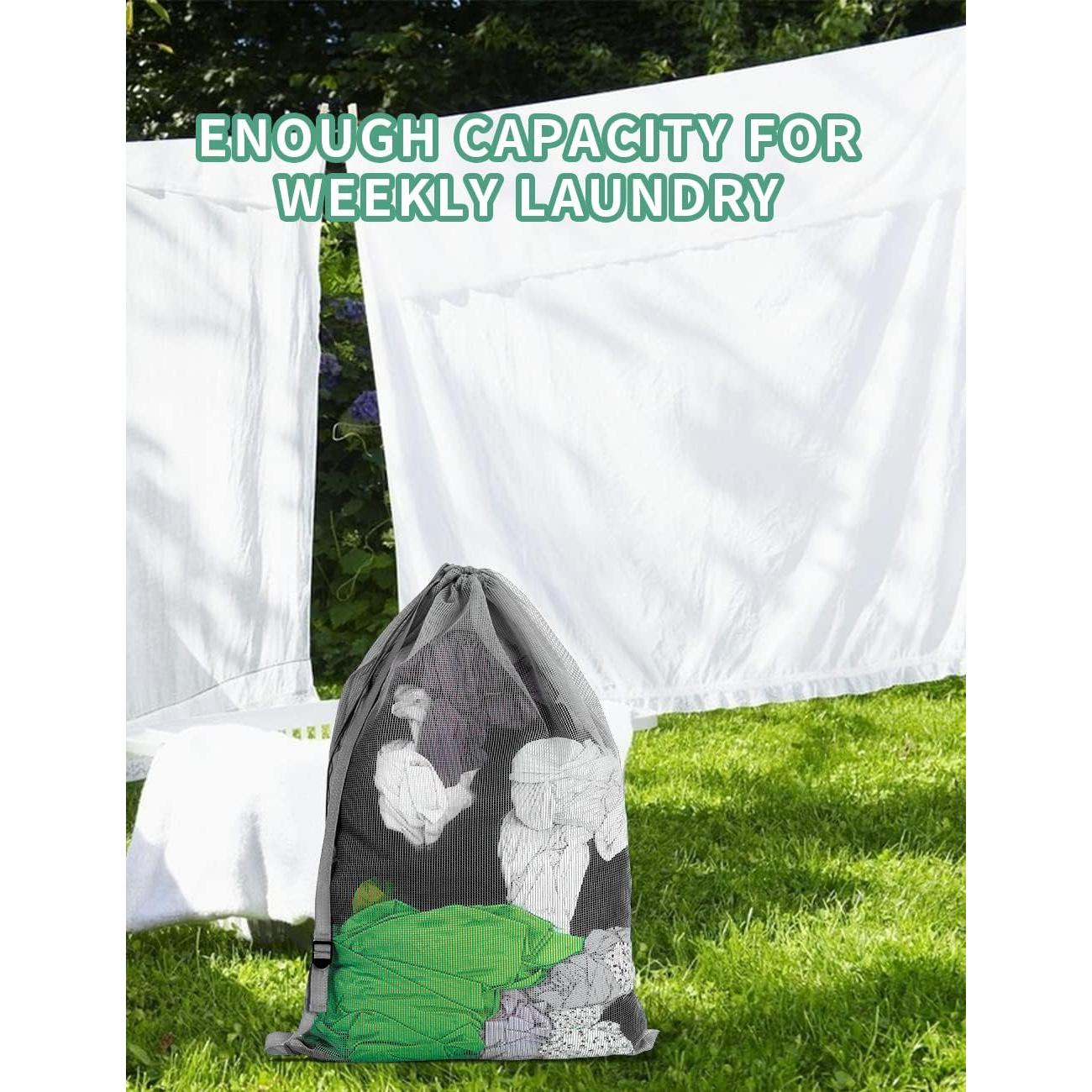 Bolsas de Lavandería de Malla Dalykate 60x90 cm 3 Piezas