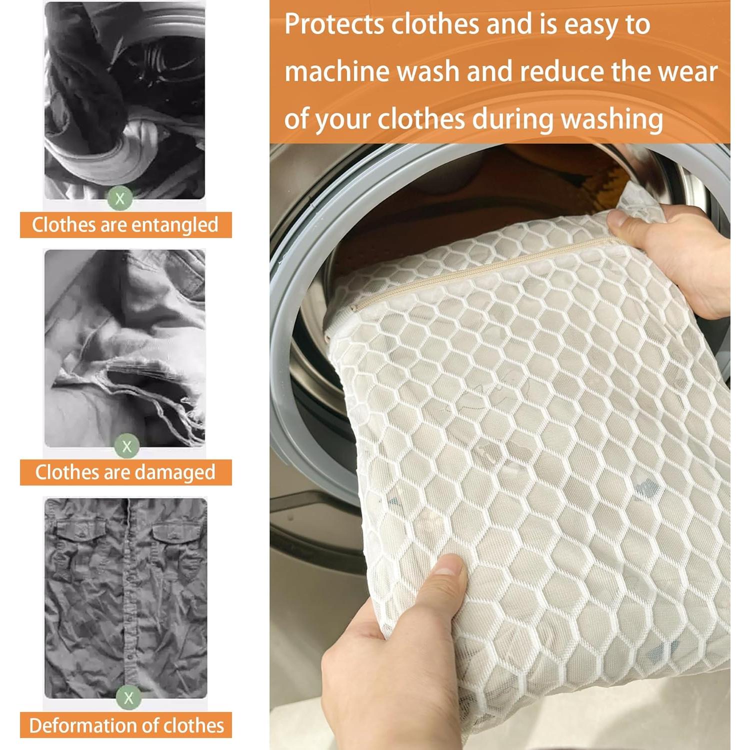 Bolsa de Lavandería DuomiW 2 Paquete Grande 61x61 cm