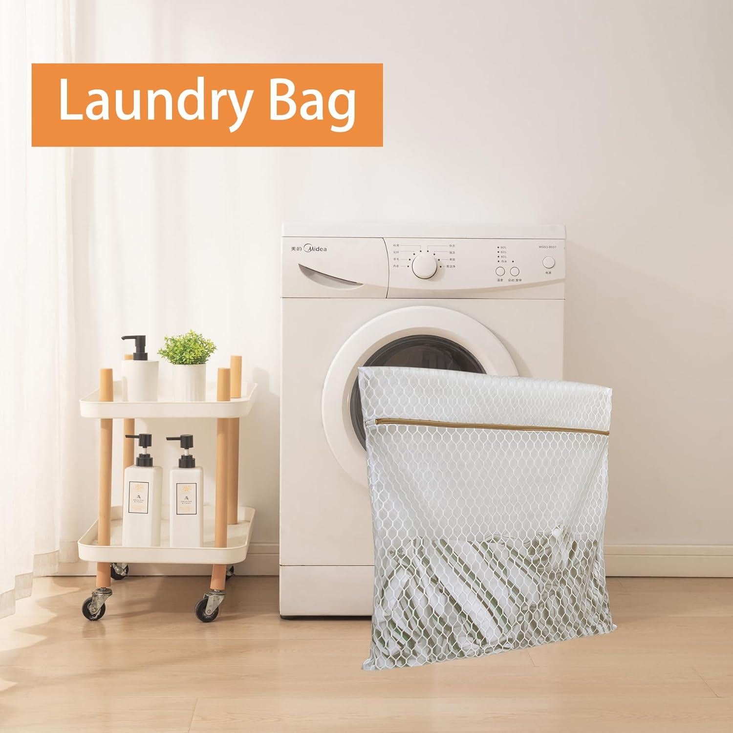 Bolsa de Lavandería DuomiW 2 Paquete Grande 61x61 cm