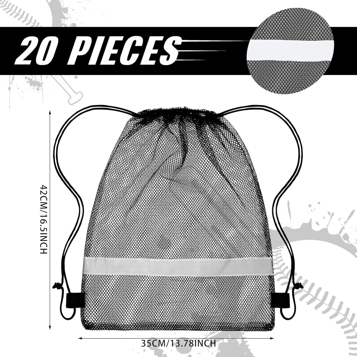 Bolsa de Malla Reflectante Saintrygo 20 Pcs 42x35cm Secado Rápido