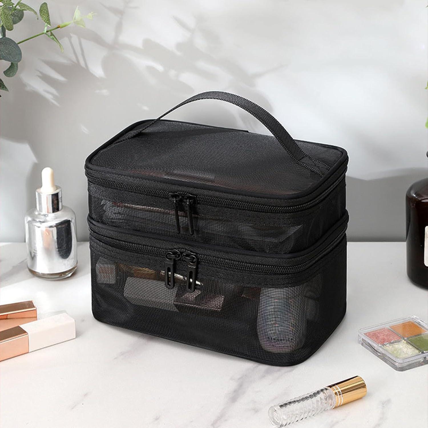 Juego de 3 Bolsas de Malla Tosnail con Cremallera y Asa