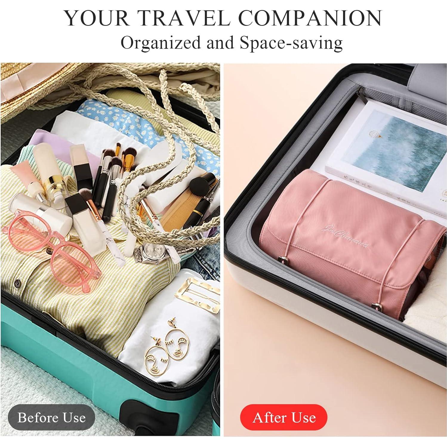 Bolsa de Aseo Desmontable LumiSyne 4 en 1 Negra Impermeable