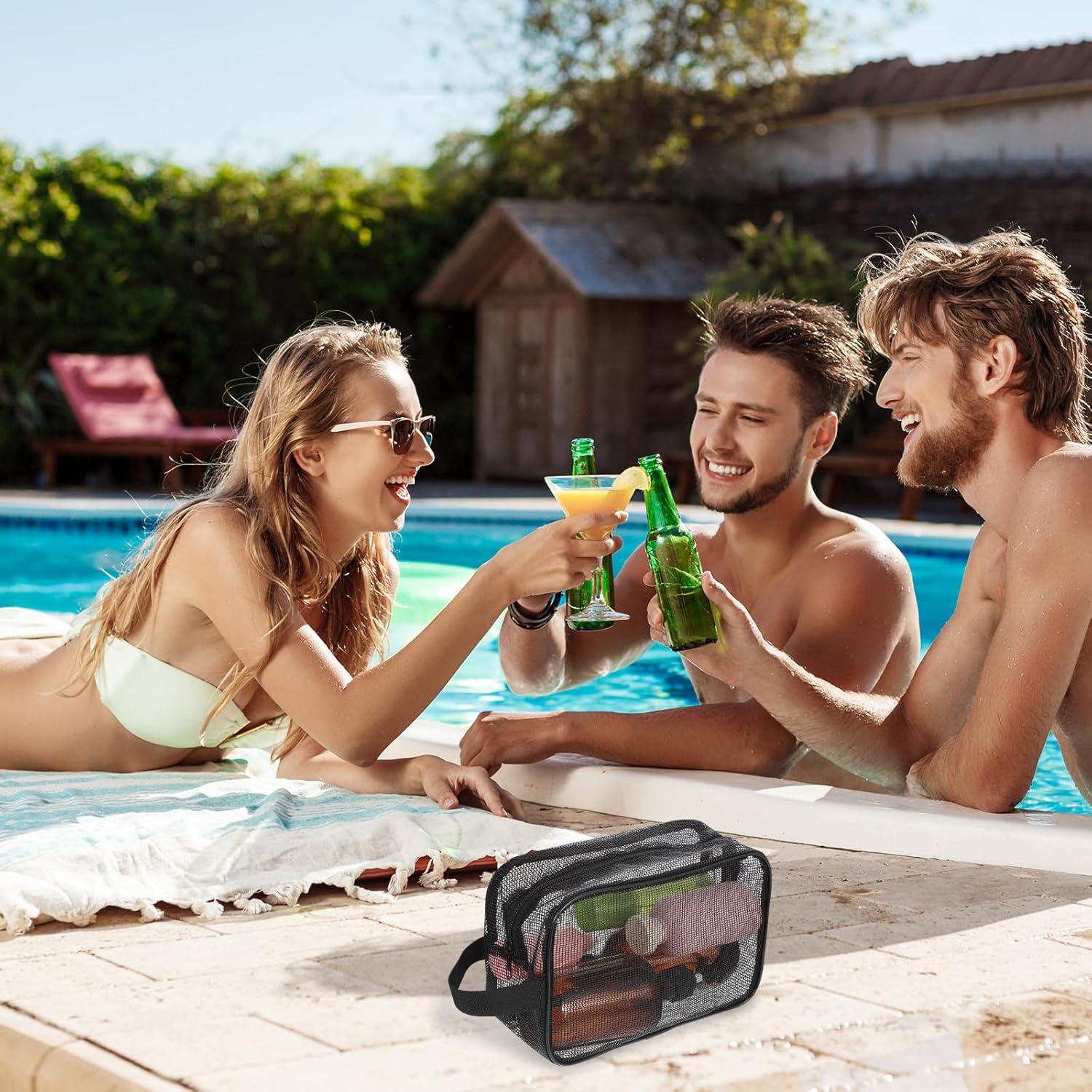 Bolsa de Ducha de Malla Styquenzer 25x16x11cm Unisex