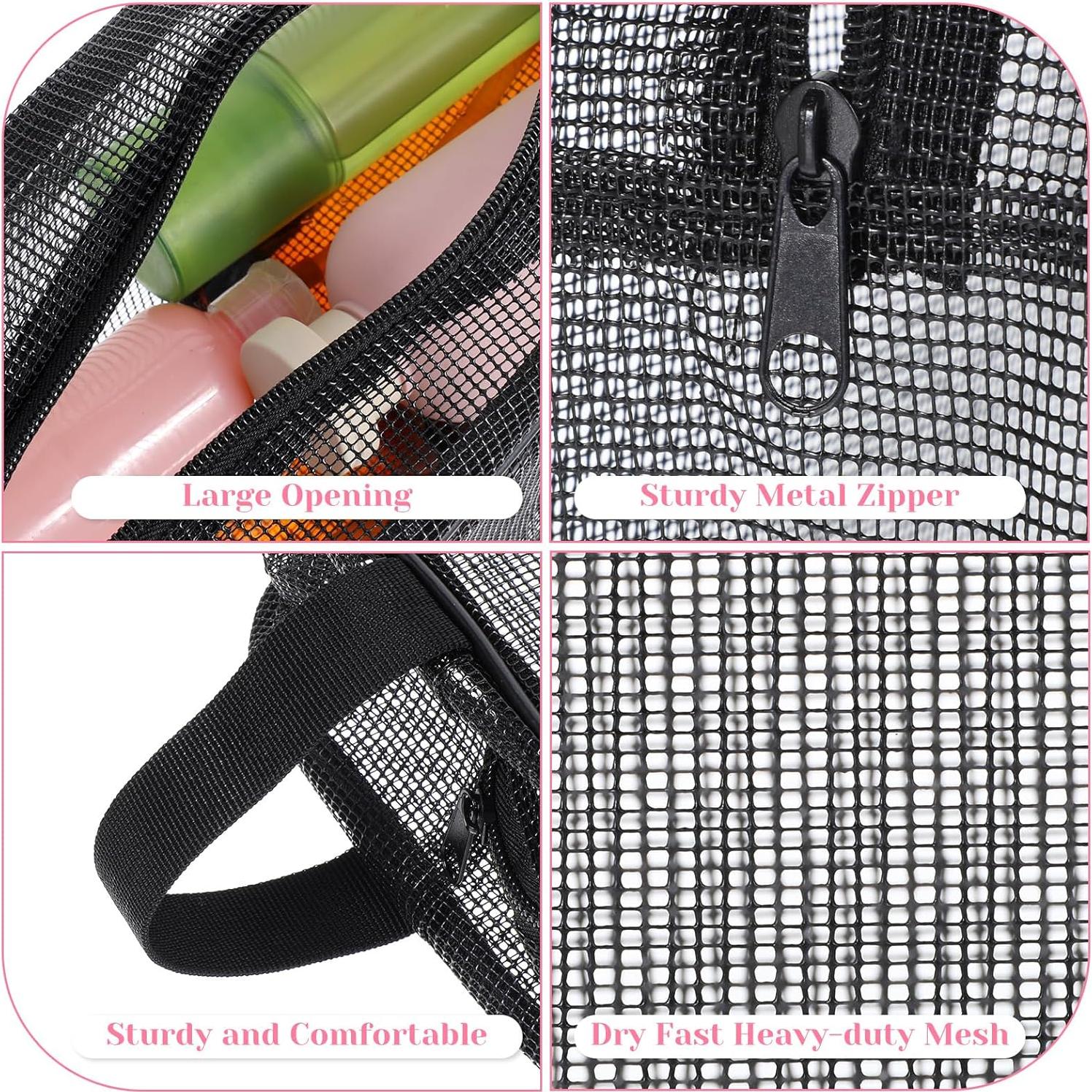 Bolsa de Ducha de Malla Styquenzer 25x16x11cm Unisex