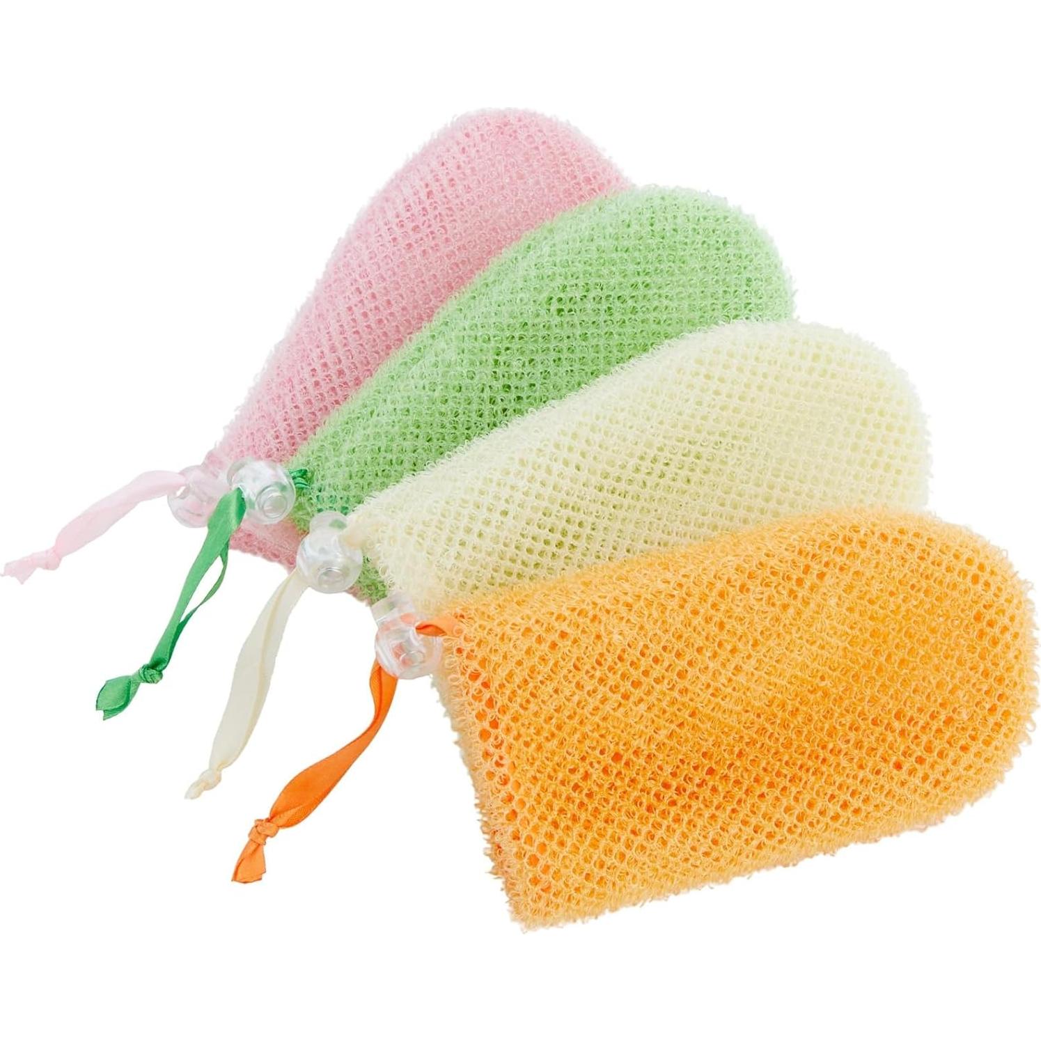 Bolsas de Malla para Jabón Juvale - Exfoliación 4 Colores