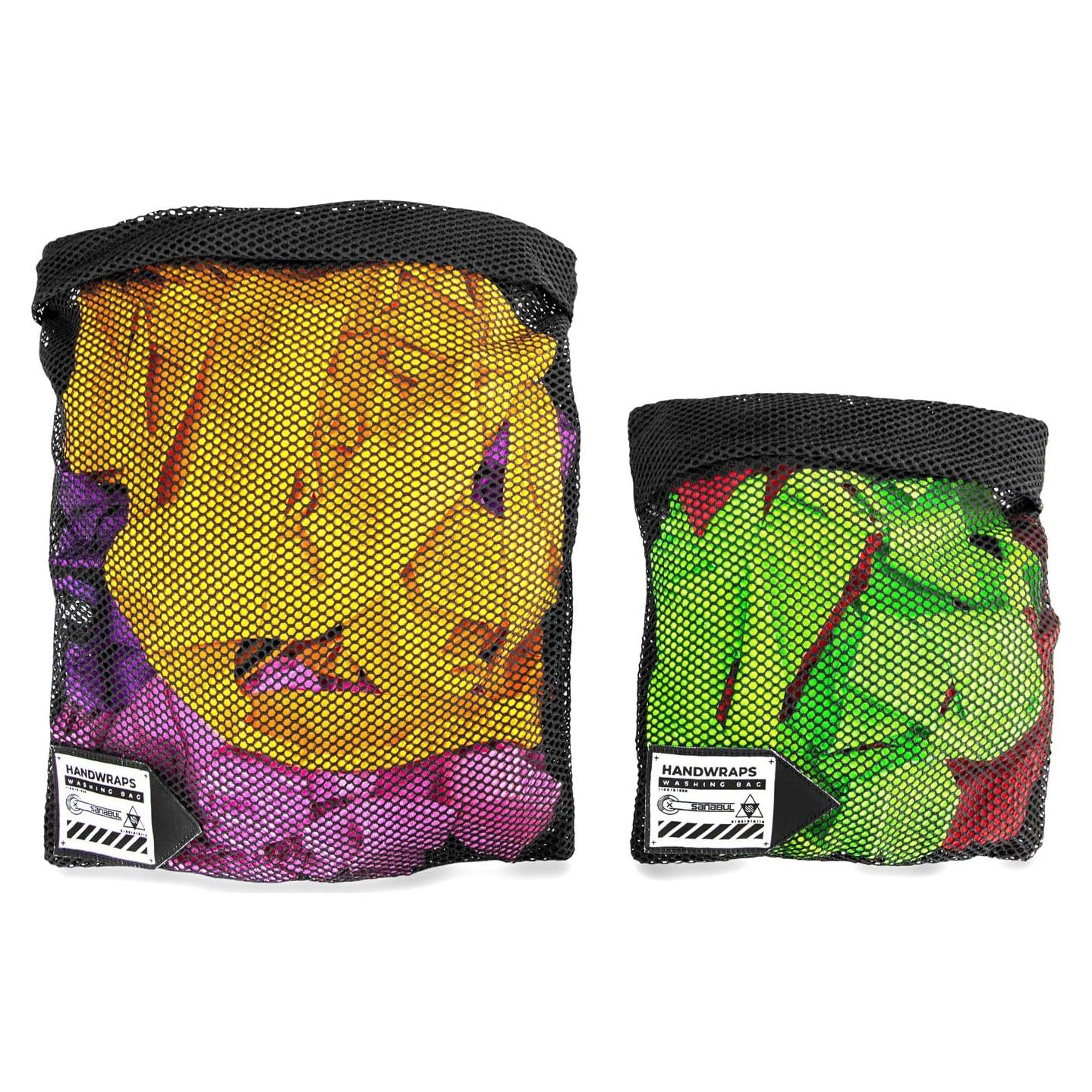 Bolsa de Lavado Sanabul para Vendajes de Boxeo - Grande, Negra