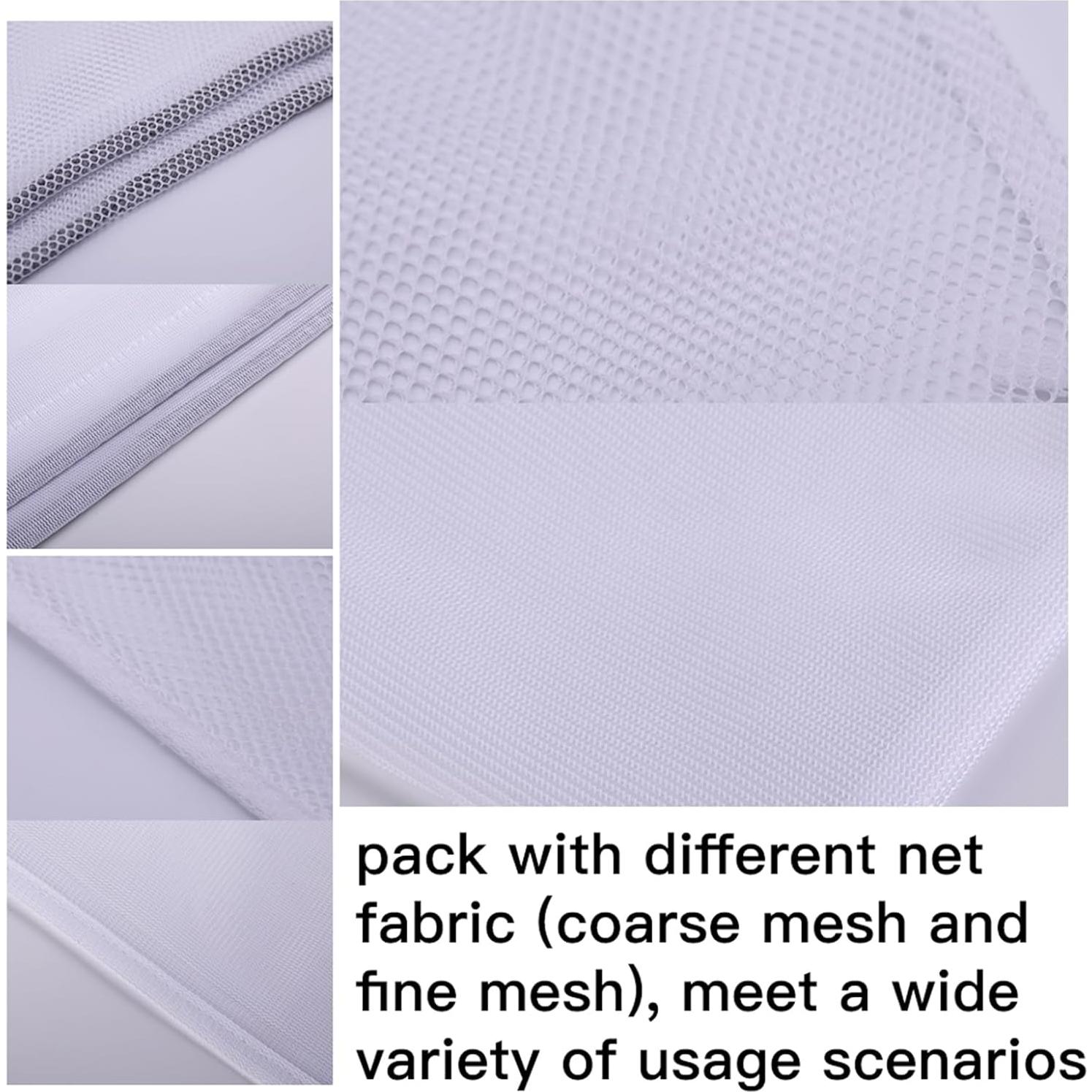 Bolsa de Lavandería Kimmama XL Malla Gruesa 61x91 cm Blanca