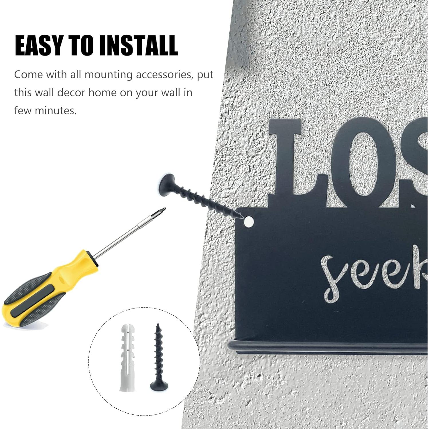 Cartel de Lavandería BiaGift Calcetines Perdidos 34x11.4cm