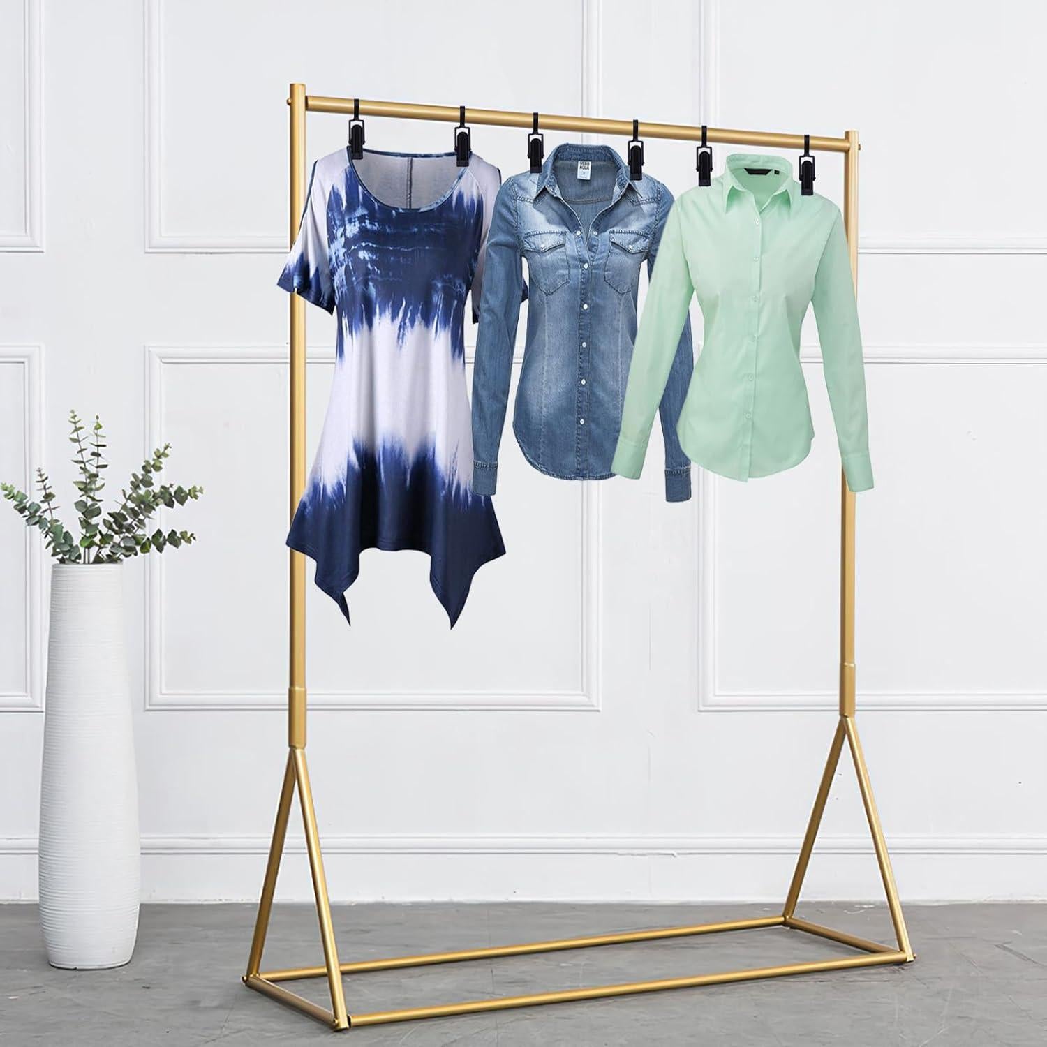 12 Ganchos Colgantes Giratorios Ningrou de Plástico Negro