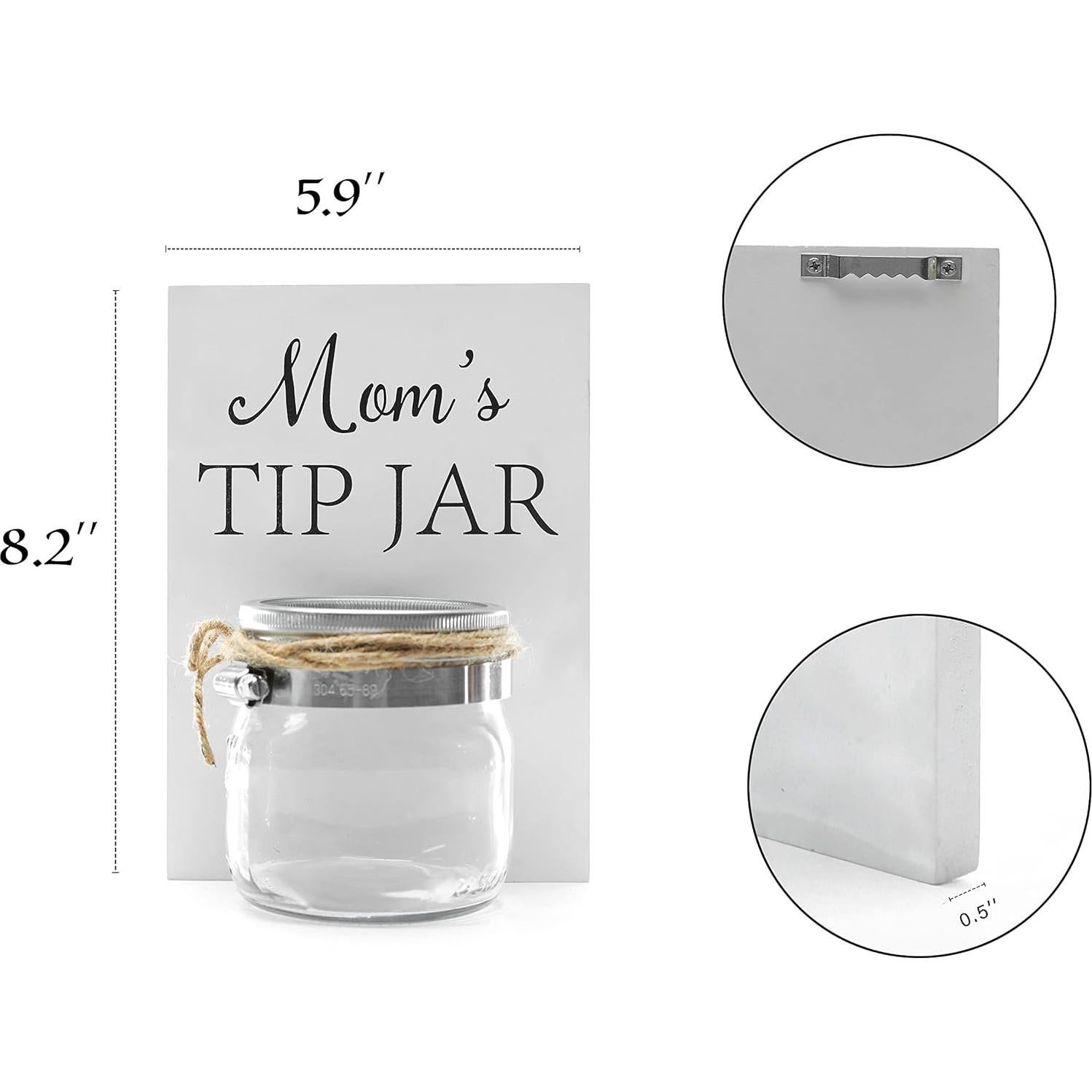 Cartel de Madera para Lavandería con Canasta y Tarro - Blanco