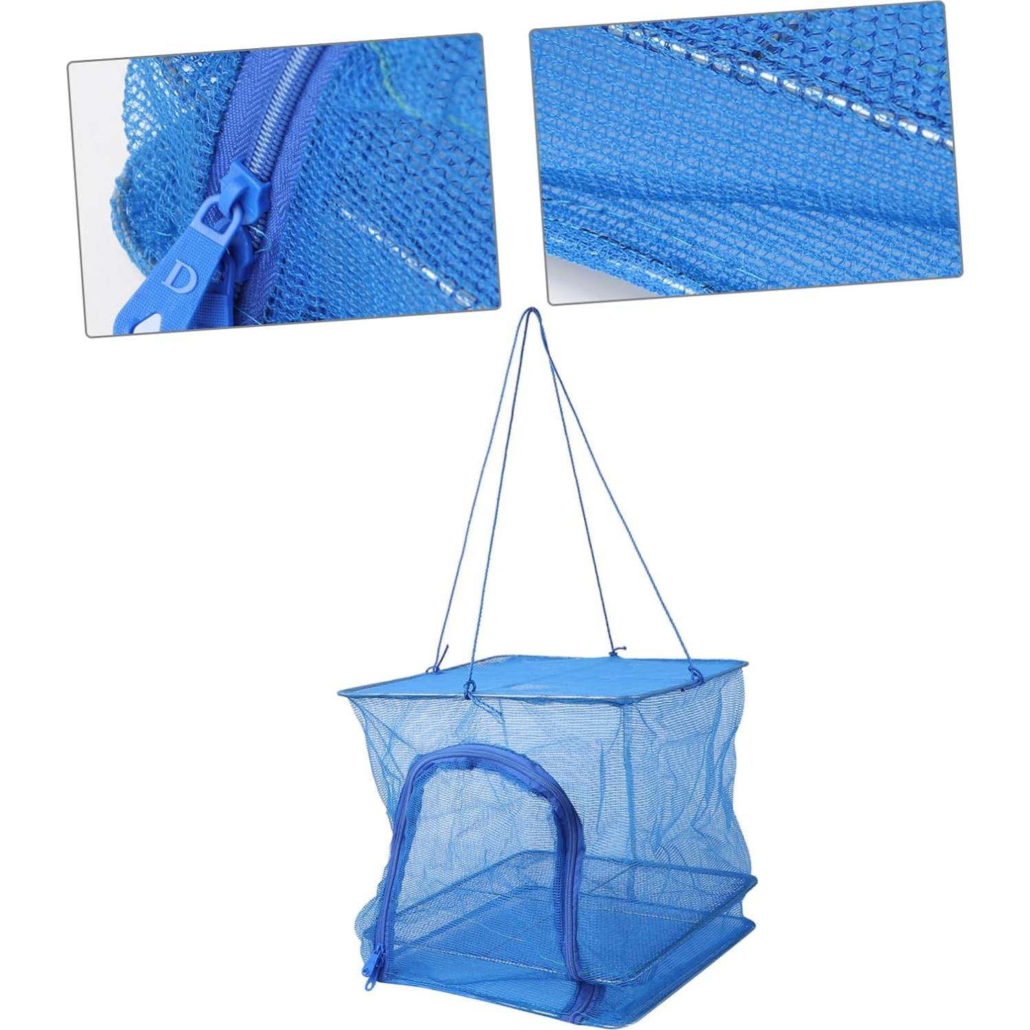 Estante de Secado Plegable Amosfun 35x40 cm para Pescado y Verduras