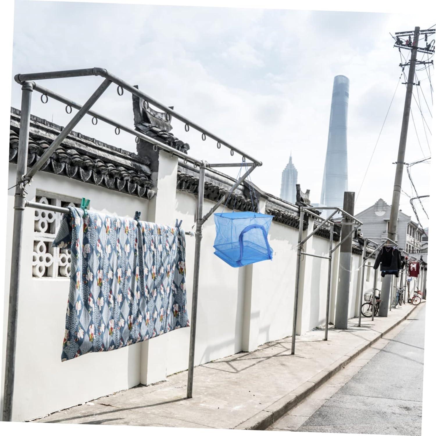 Estante de Secado Plegable Amosfun 35x40 cm para Pescado y Verduras