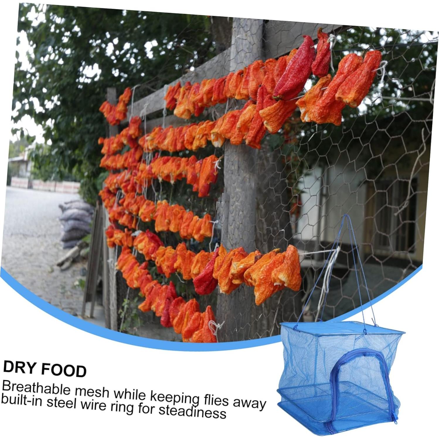 Estante de Secado Plegable Amosfun 35x40 cm para Pescado y Verduras