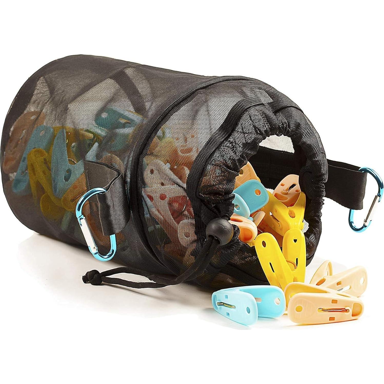 Bolsa Organizador de Pinzas de Ropa Genérico 150 Unidades Malla