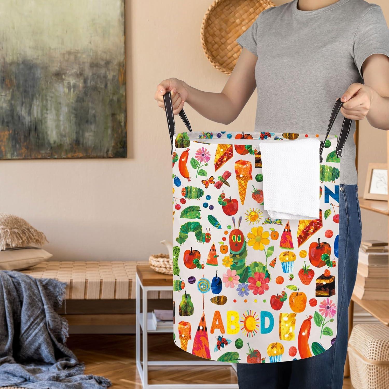 Cesta de lavandería JNIAP Plegable 50x40 cm Impermeable