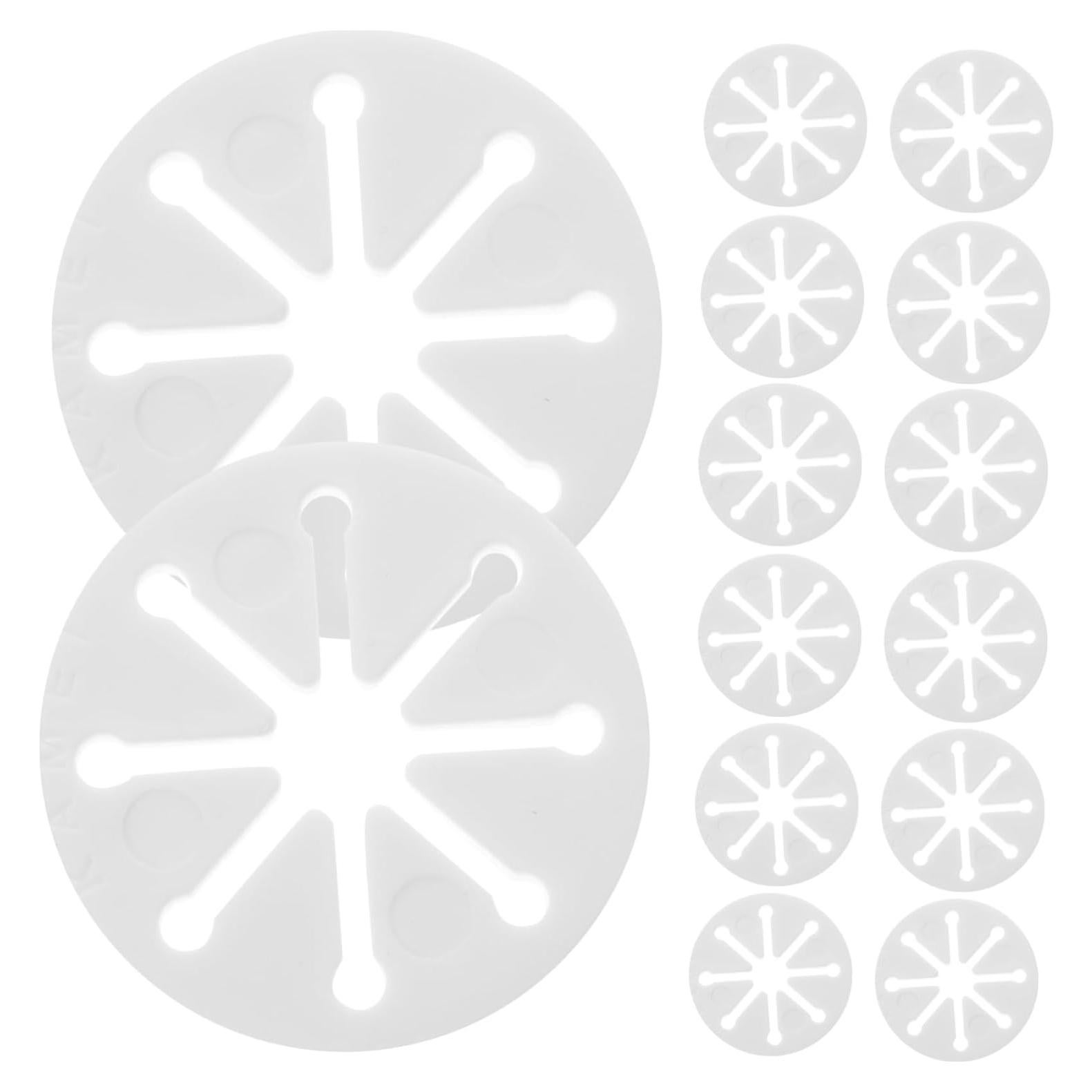 Organizador de Calcetines PRETYZOOM 28 Piezas Clips de Plástico