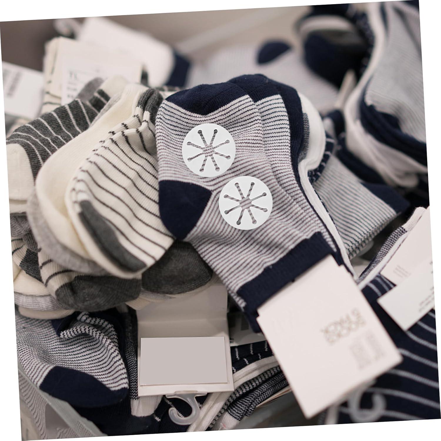 Organizador de Calcetines PRETYZOOM 28 Piezas Clips de Plástico