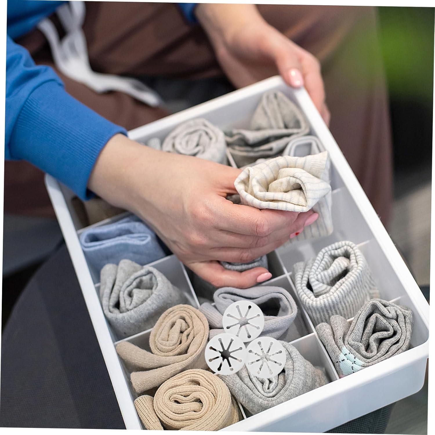 28 Clips Sujetadores de Calcetines FONDOTIN Multicolores