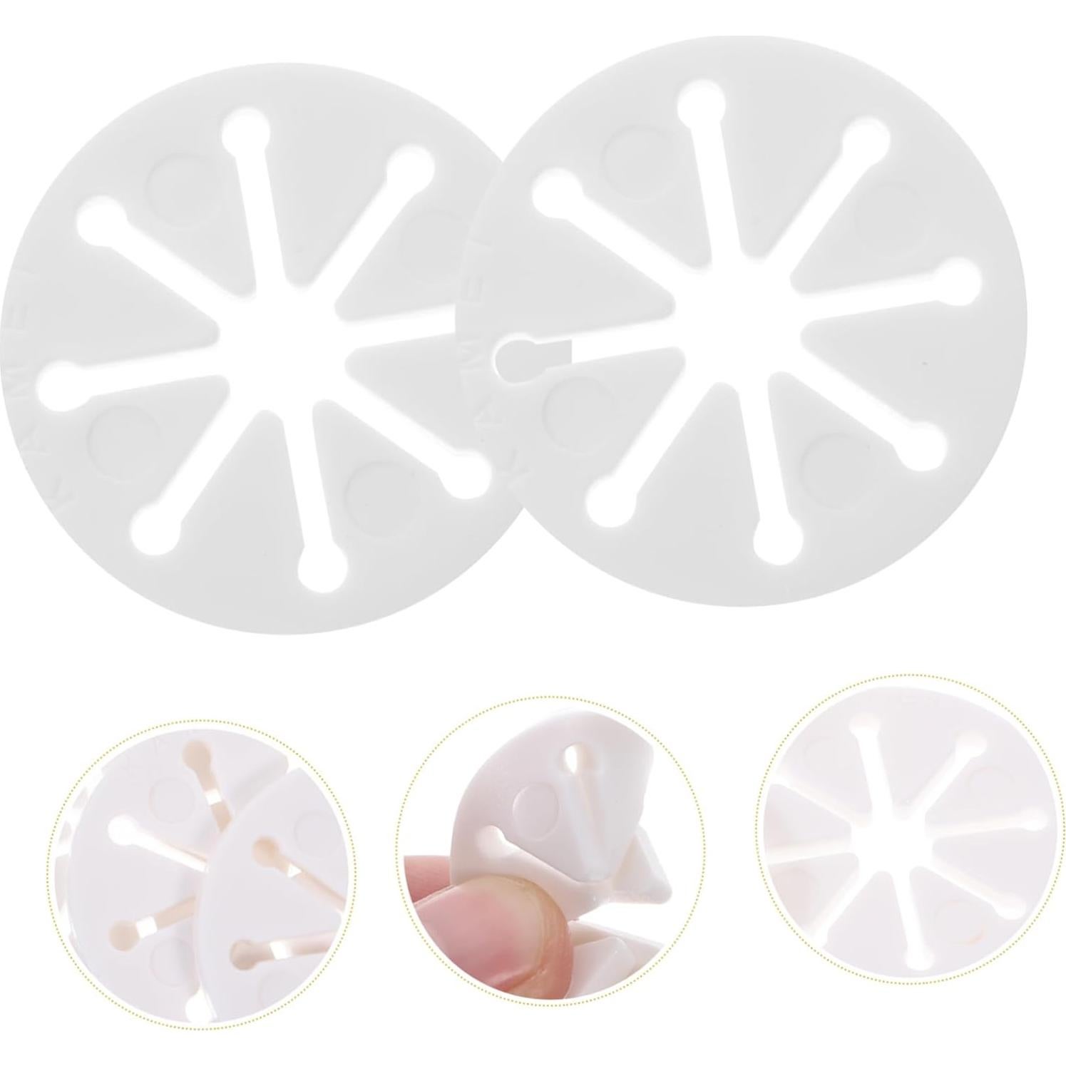 28 Clips Sujetadores de Calcetines FONDOTIN Multicolores