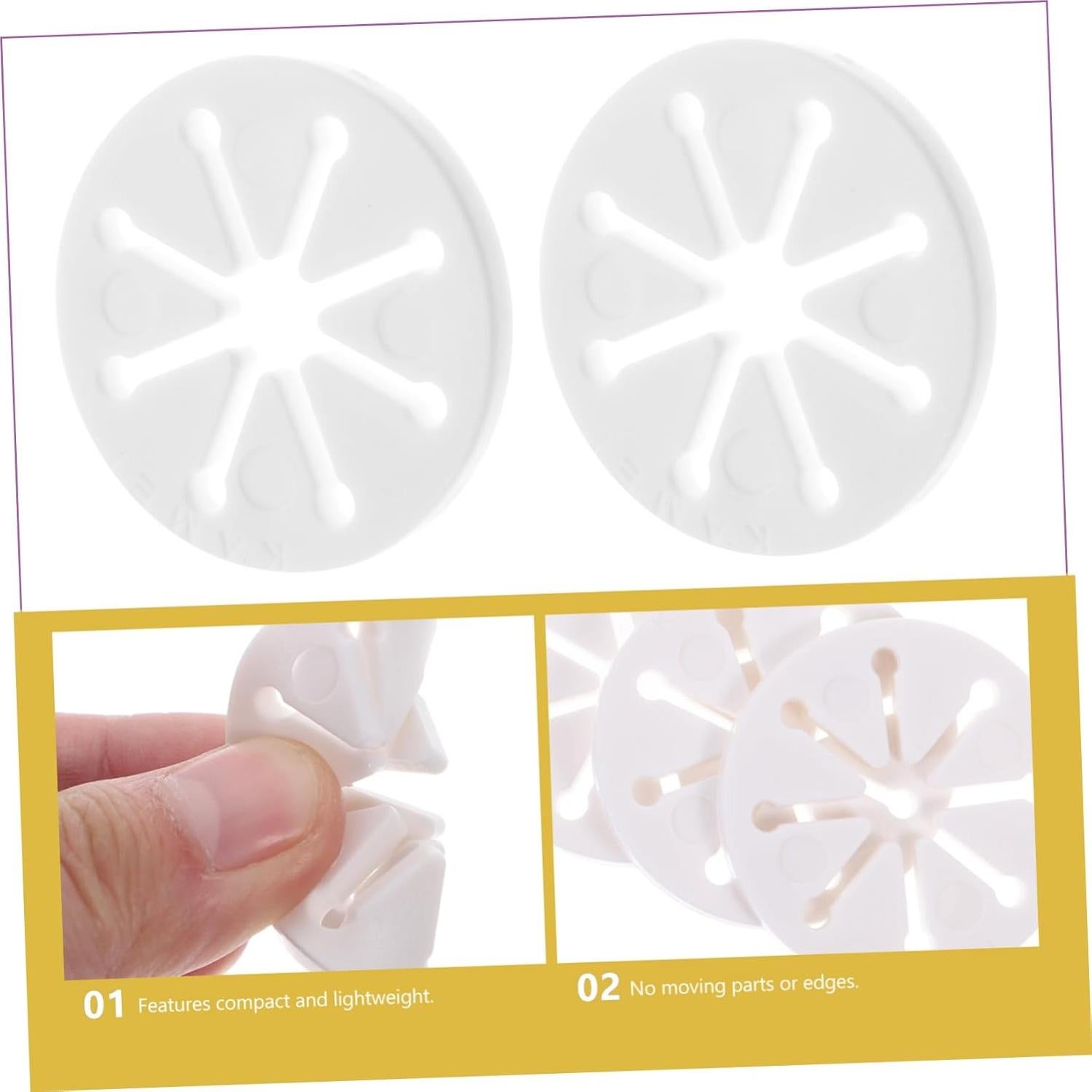 28 Clips Sujetadores de Calcetines FONDOTIN Multicolores