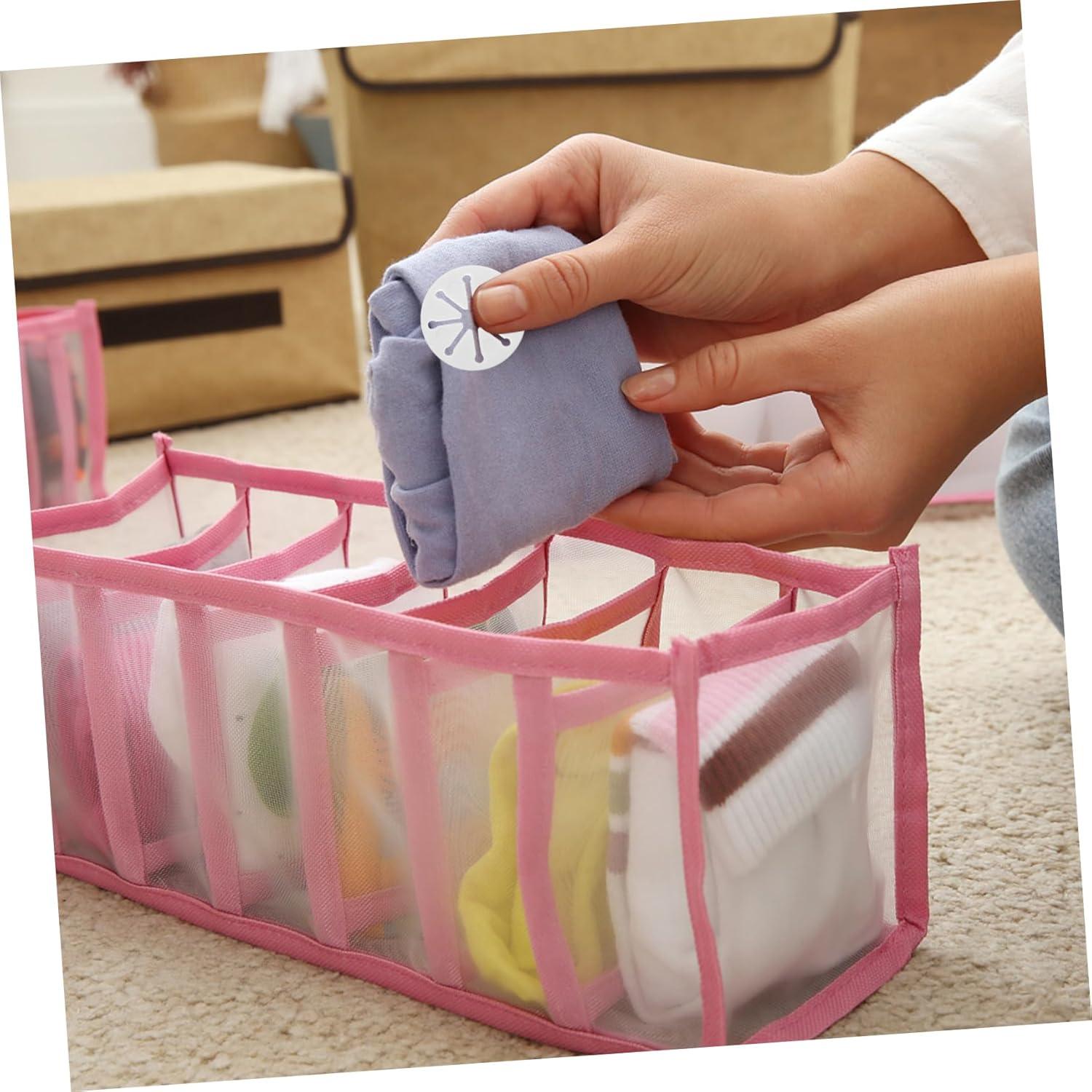 STOBOK 28 Piezas Sujetadores de Calcetines Clips de Plástico