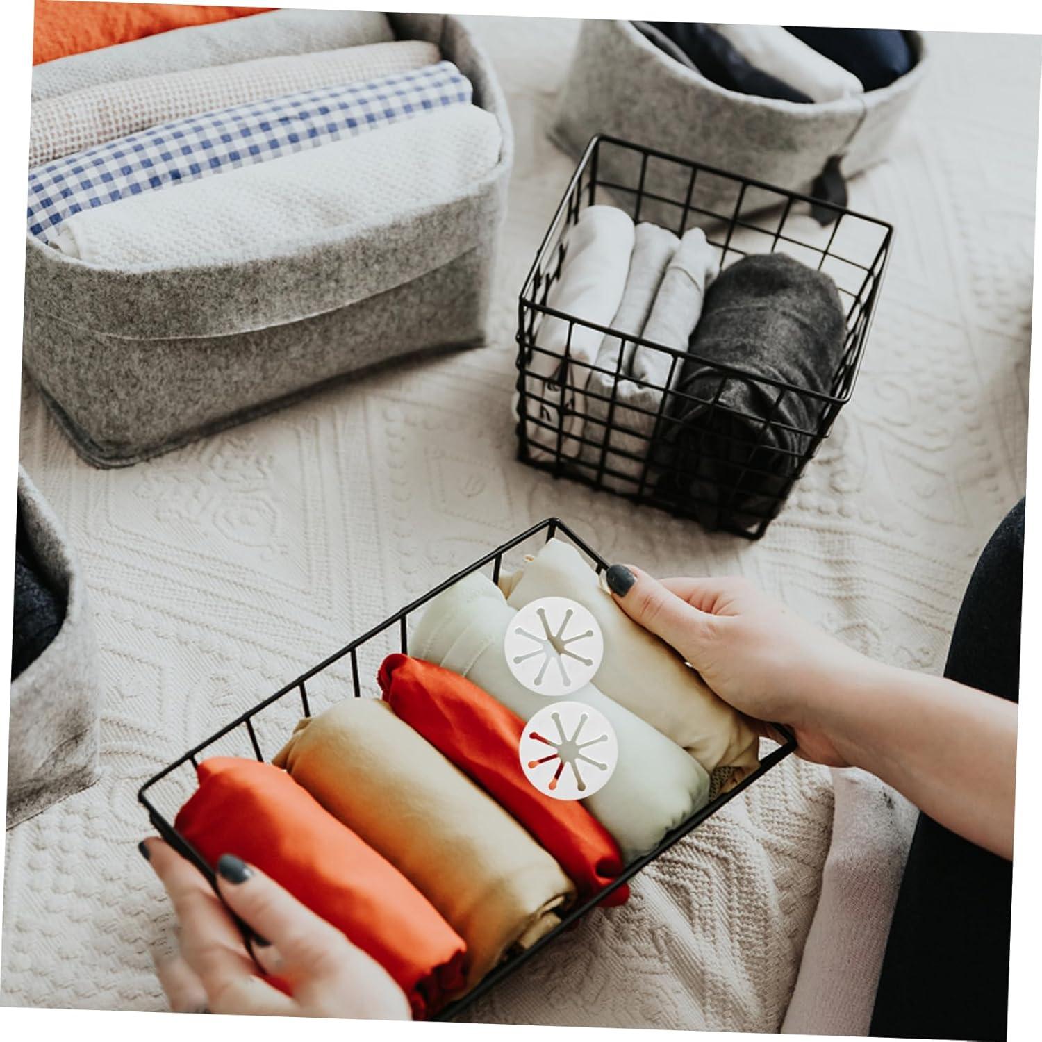 STOBOK 28 Piezas Sujetadores de Calcetines Clips de Plástico